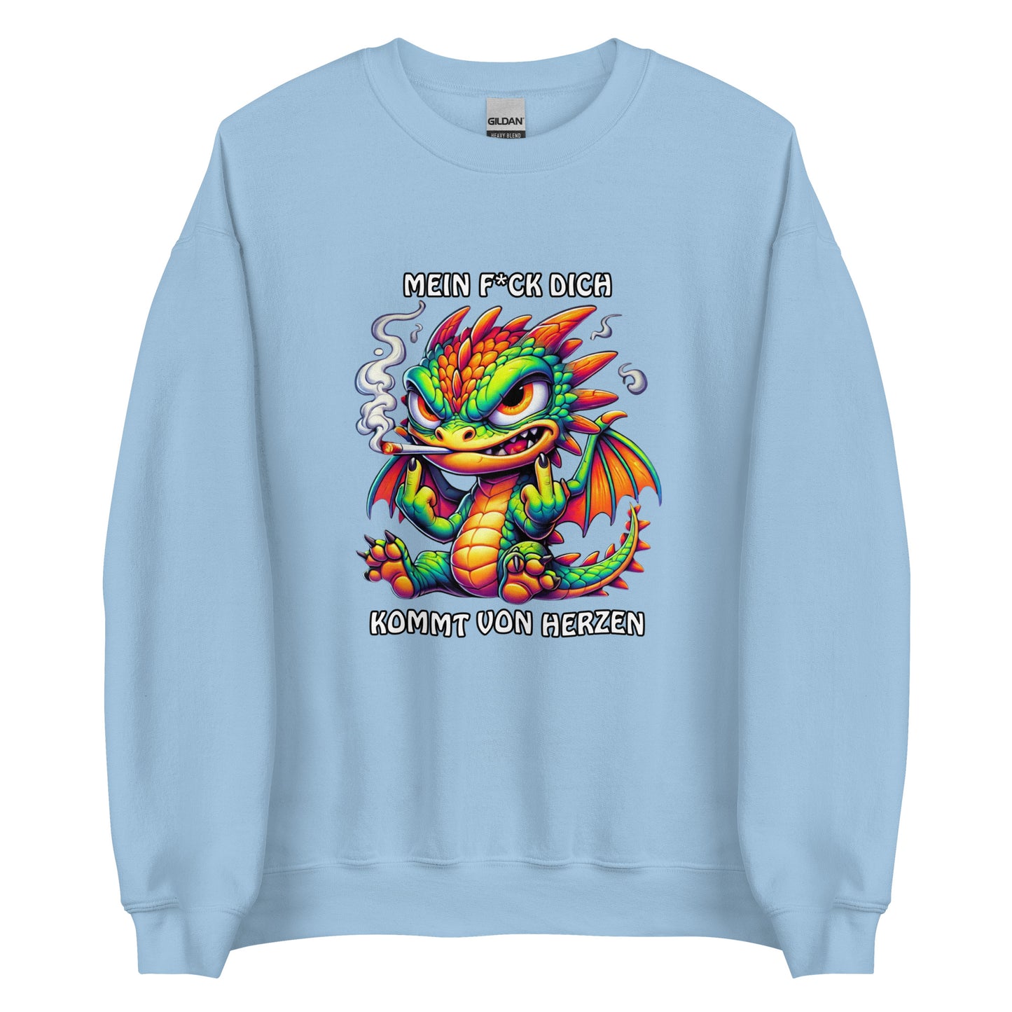 Smoko – Mein F*ck Dich kommt von Herzen - Unisex-Pullover