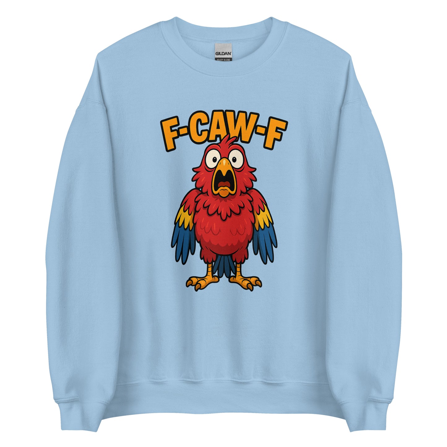 F-CAW-F – Schockierter Papagei – Sweater