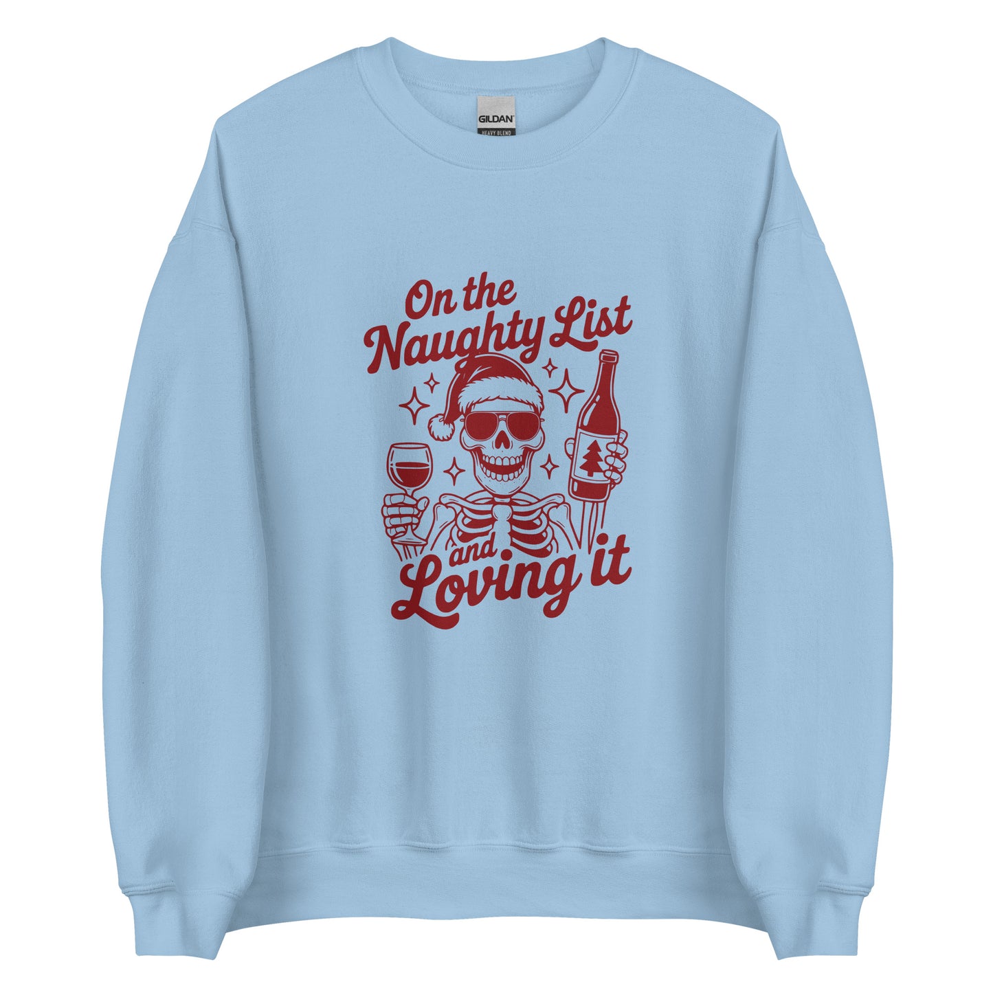 On the Naughty List and Loving It – Unisex Sweater