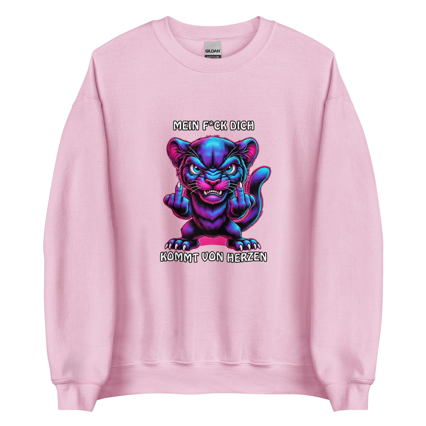 Furia – Mein F*ck Dich kommt von Herzen - Unisex-Pullover