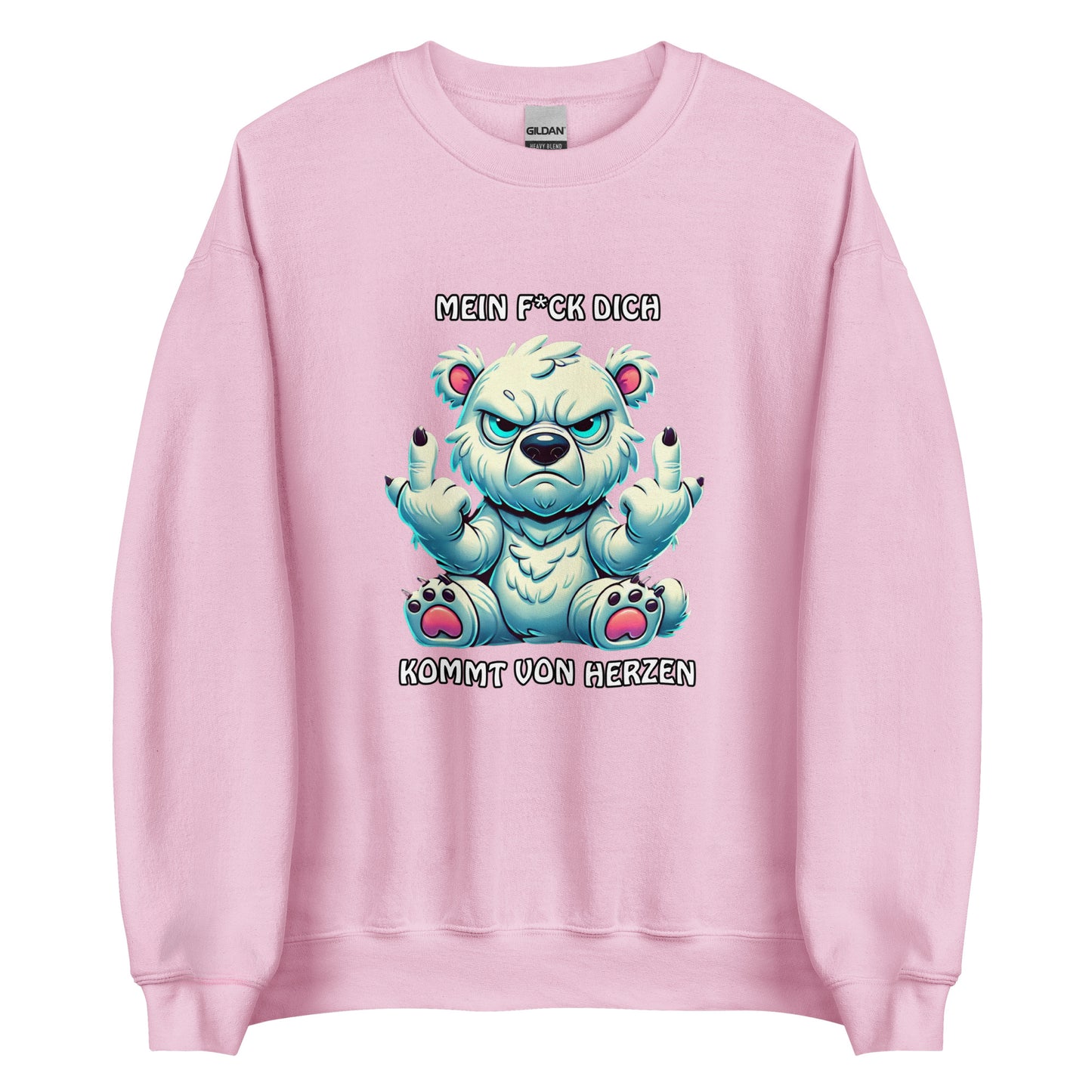 Brummo – Mein F*ck Dich kommt von Herzen - Unisex-Pullover