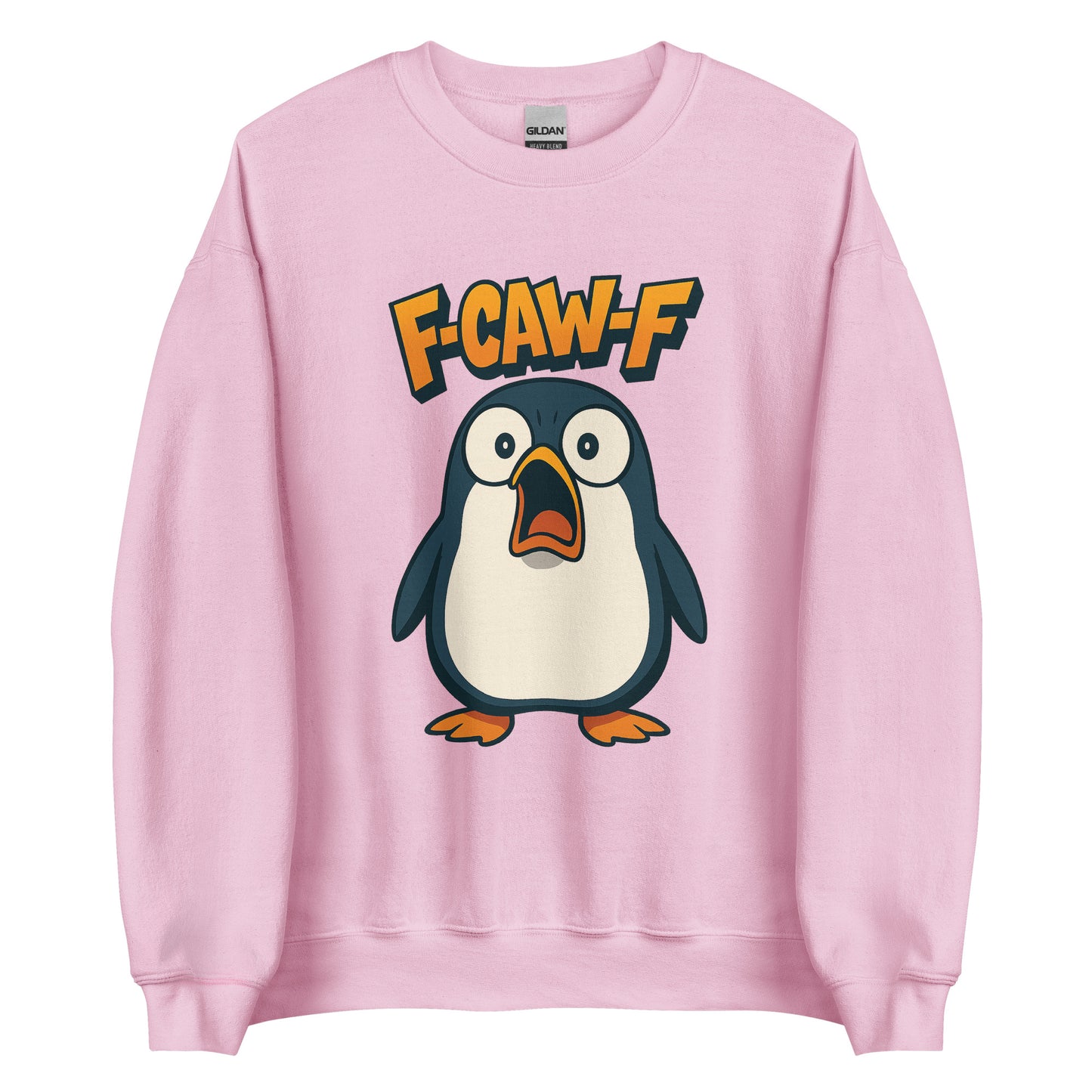 F-CAW-F – Schockierter Pinguin – Sweater