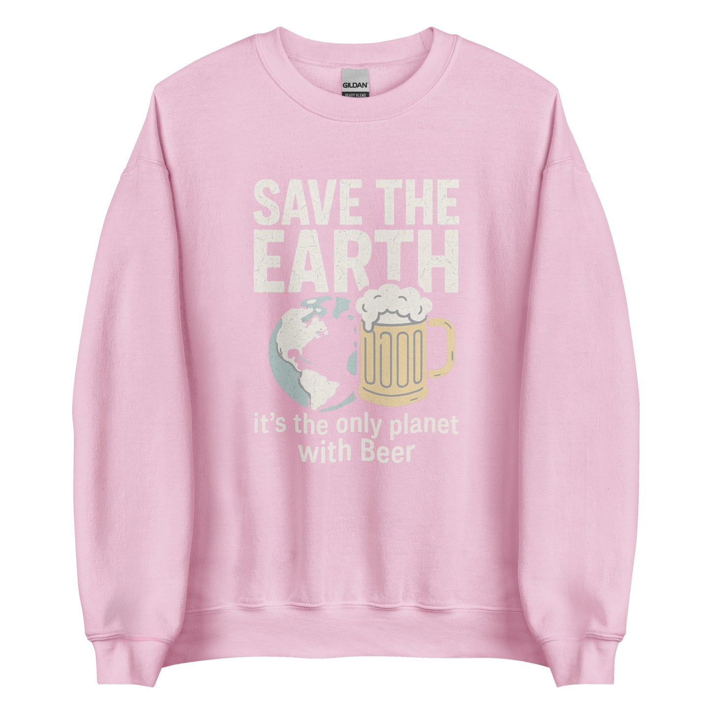 Save The Earth – It’s The Only Planet With Beer – Unisex Sweater