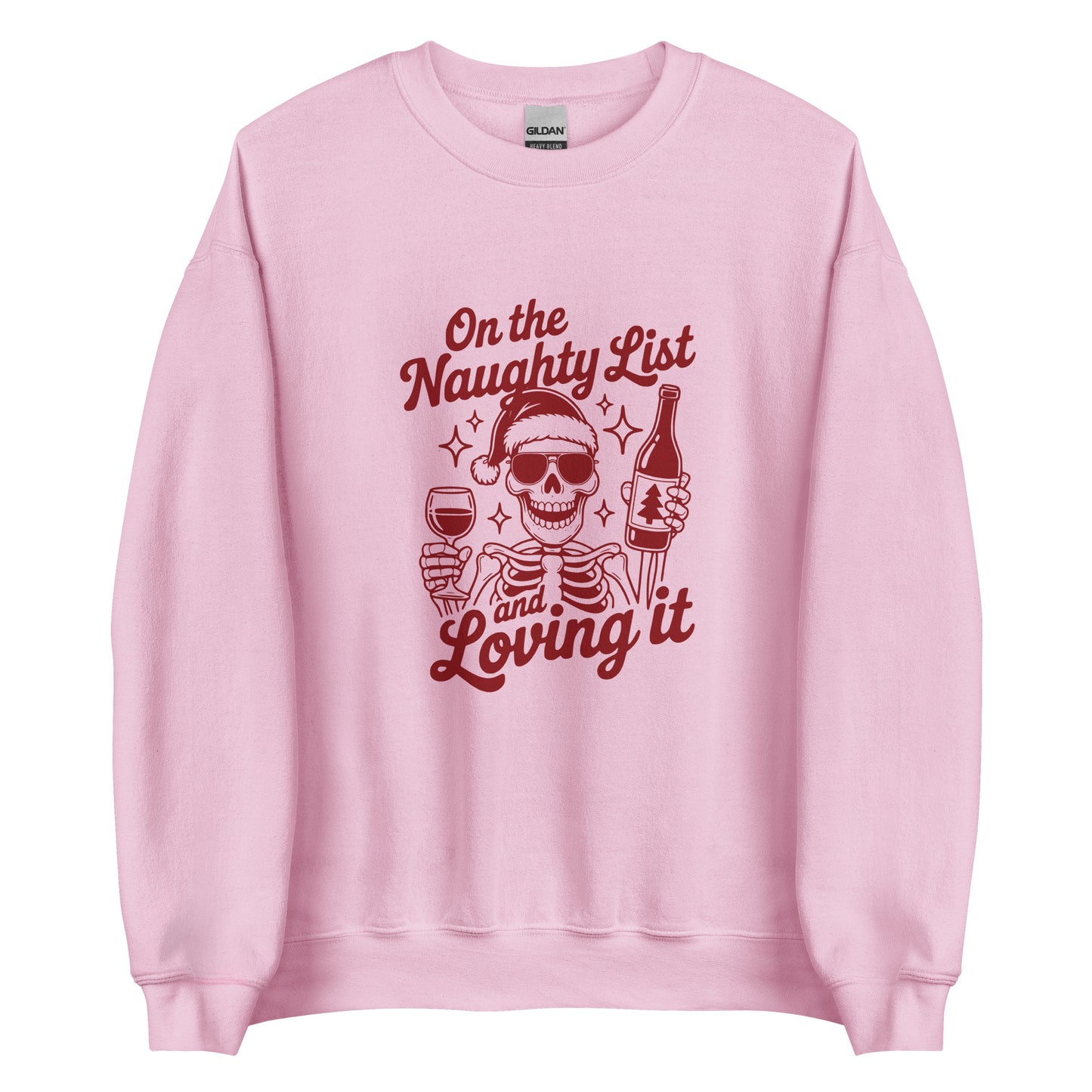 On the Naughty List and Loving It – Unisex Sweater