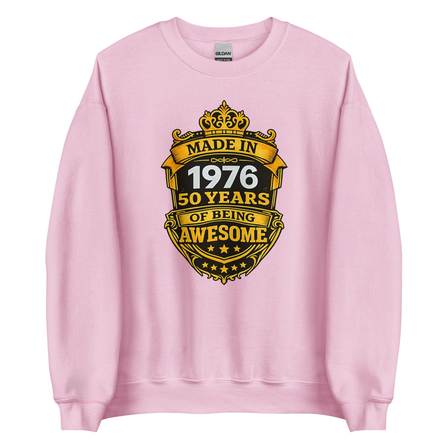 Made in 1976 – 50 Years of Being Awesome – Unisex Sweater
