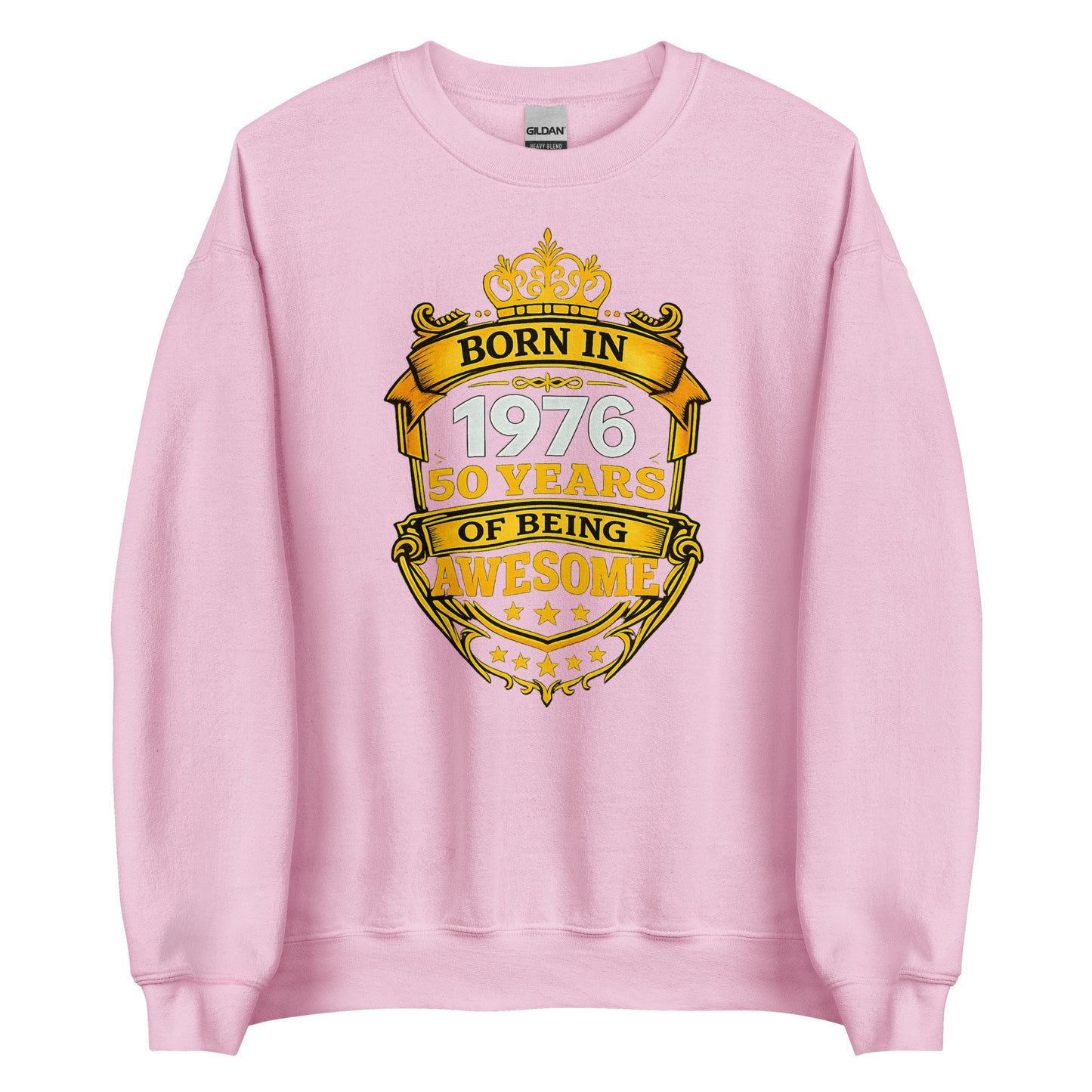 Born in 1976 – 50 Years of Being Awesome – Unisex Sweater
