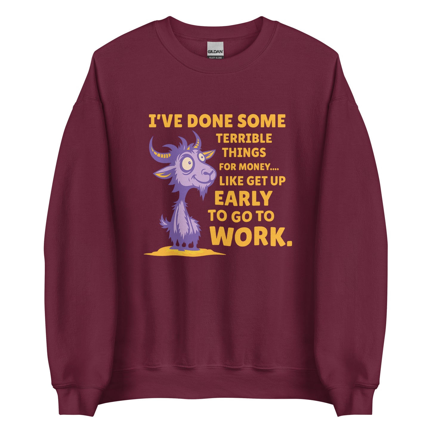 Terrible Things for Money – Unisex Sweater