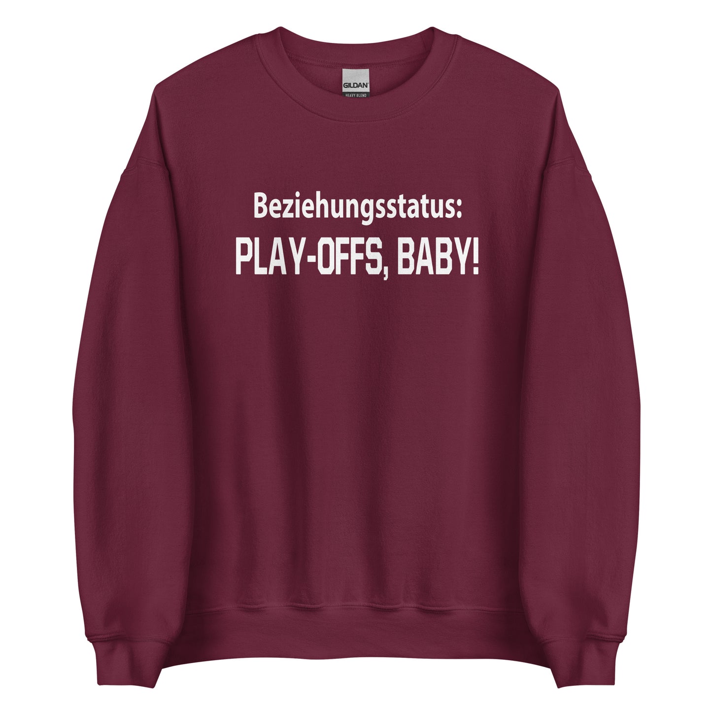 Relationship status: Playoffs, baby! – Unisex Sweater