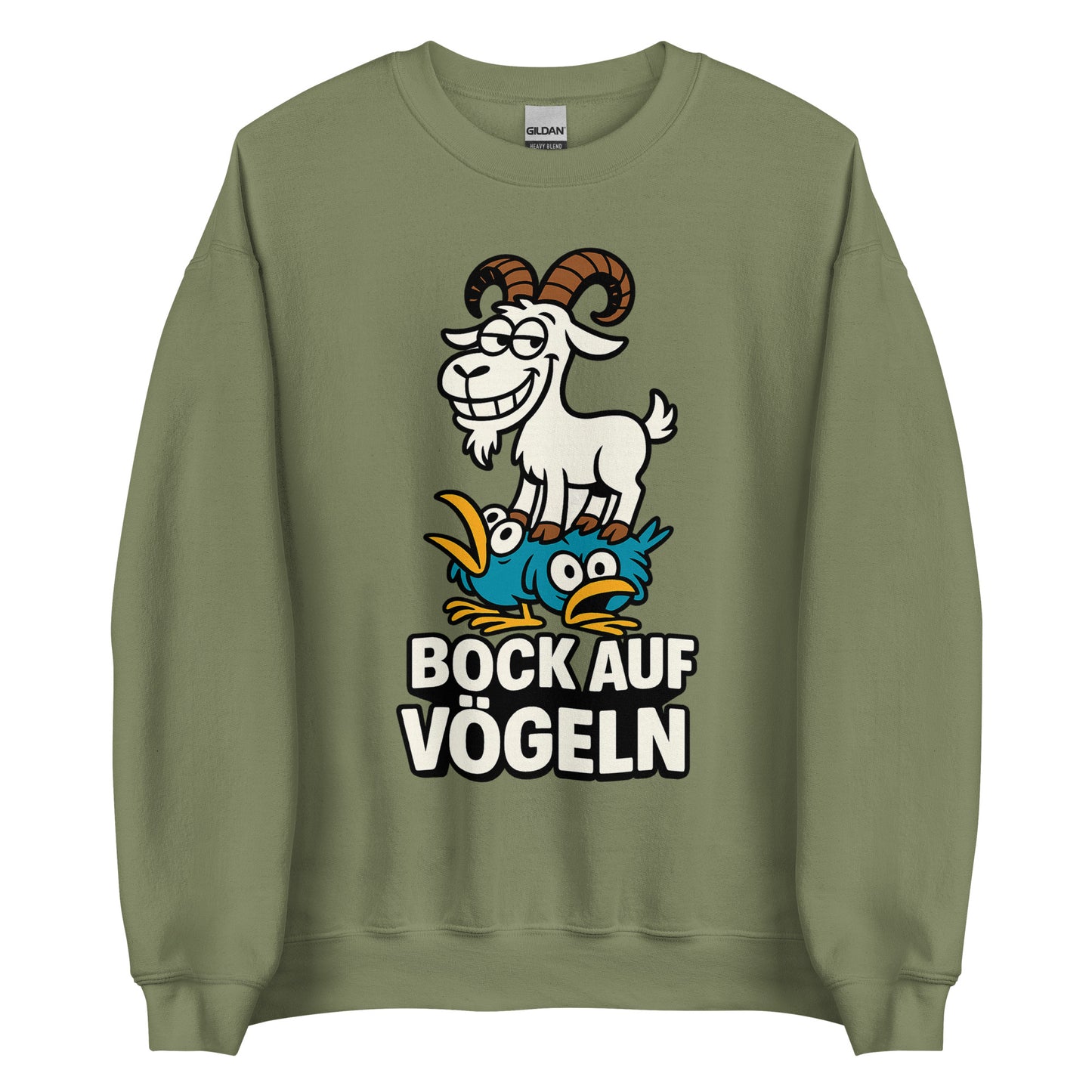 Bock auf Vögeln - Unisex-Pullover
