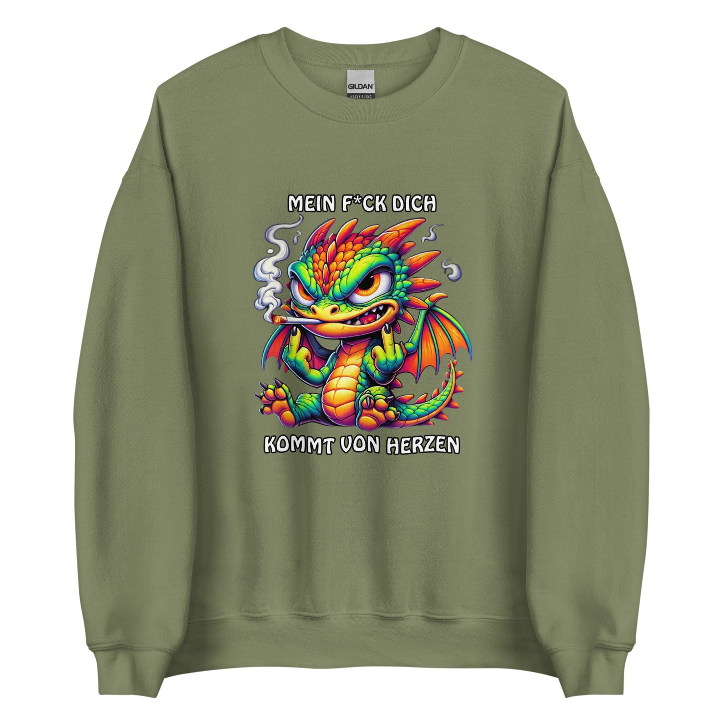 Smoko – Mein F*ck Dich kommt von Herzen - Unisex-Pullover