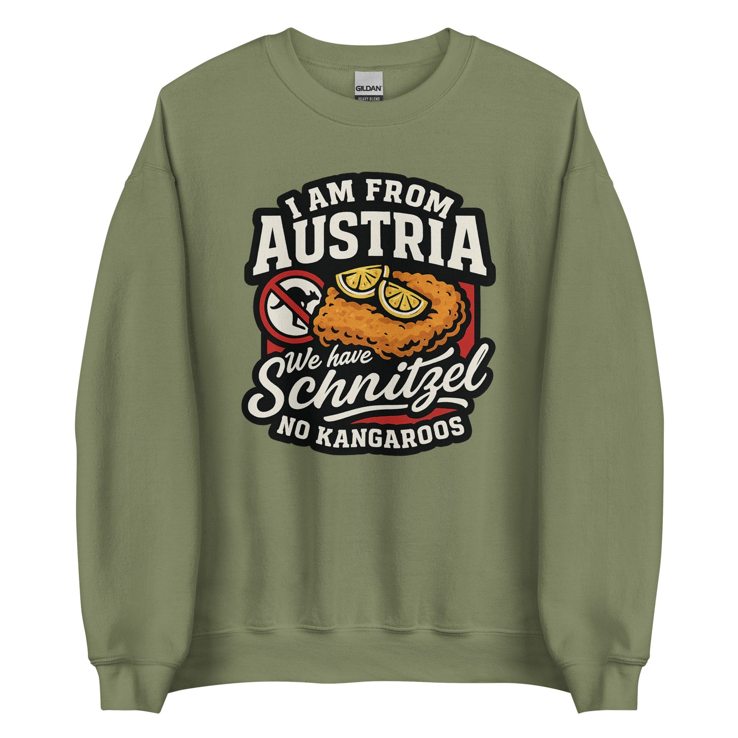 I am from Austria – We have Schnitzel no Kangaroos – Sweater