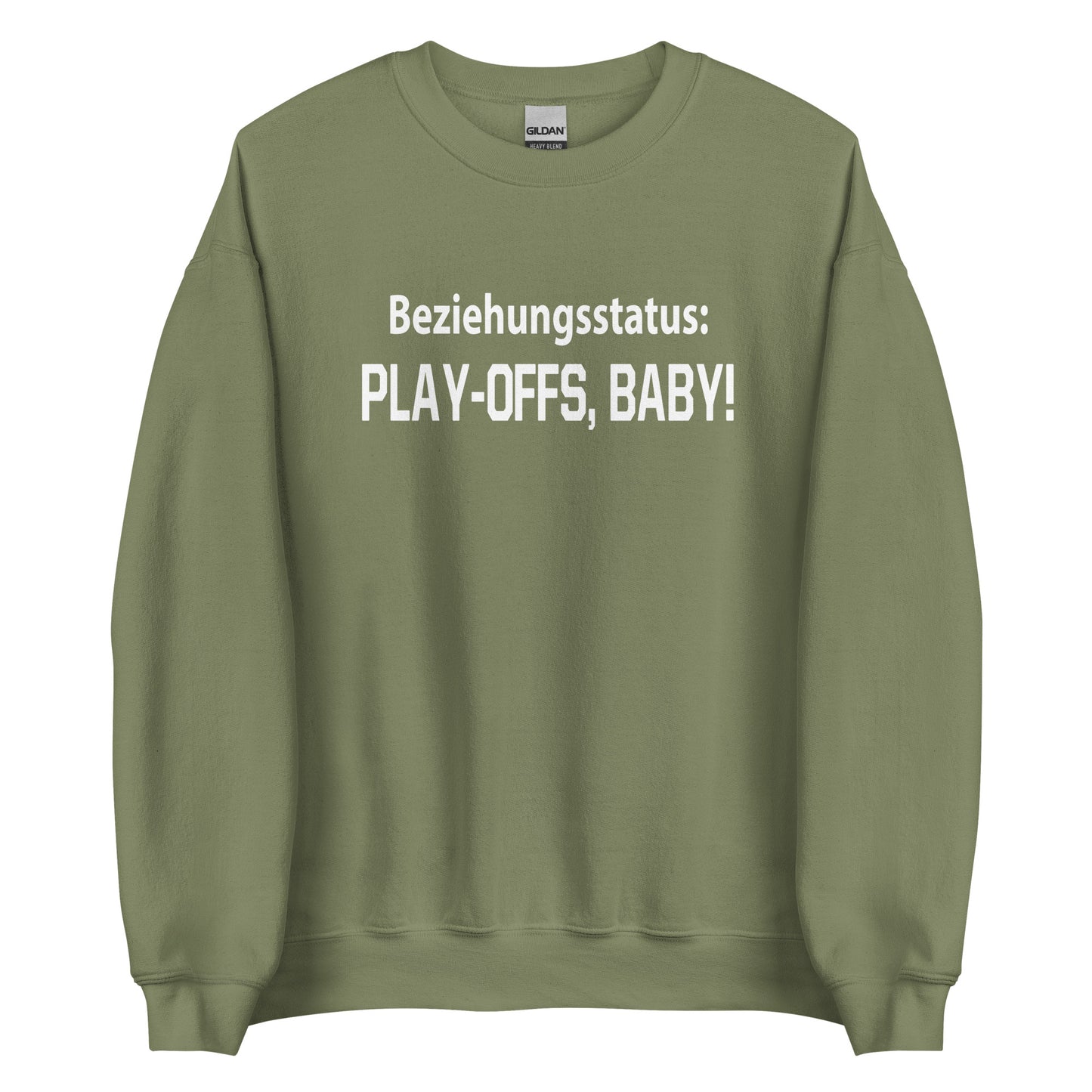 Relationship status: Playoffs, baby! – Unisex Sweater