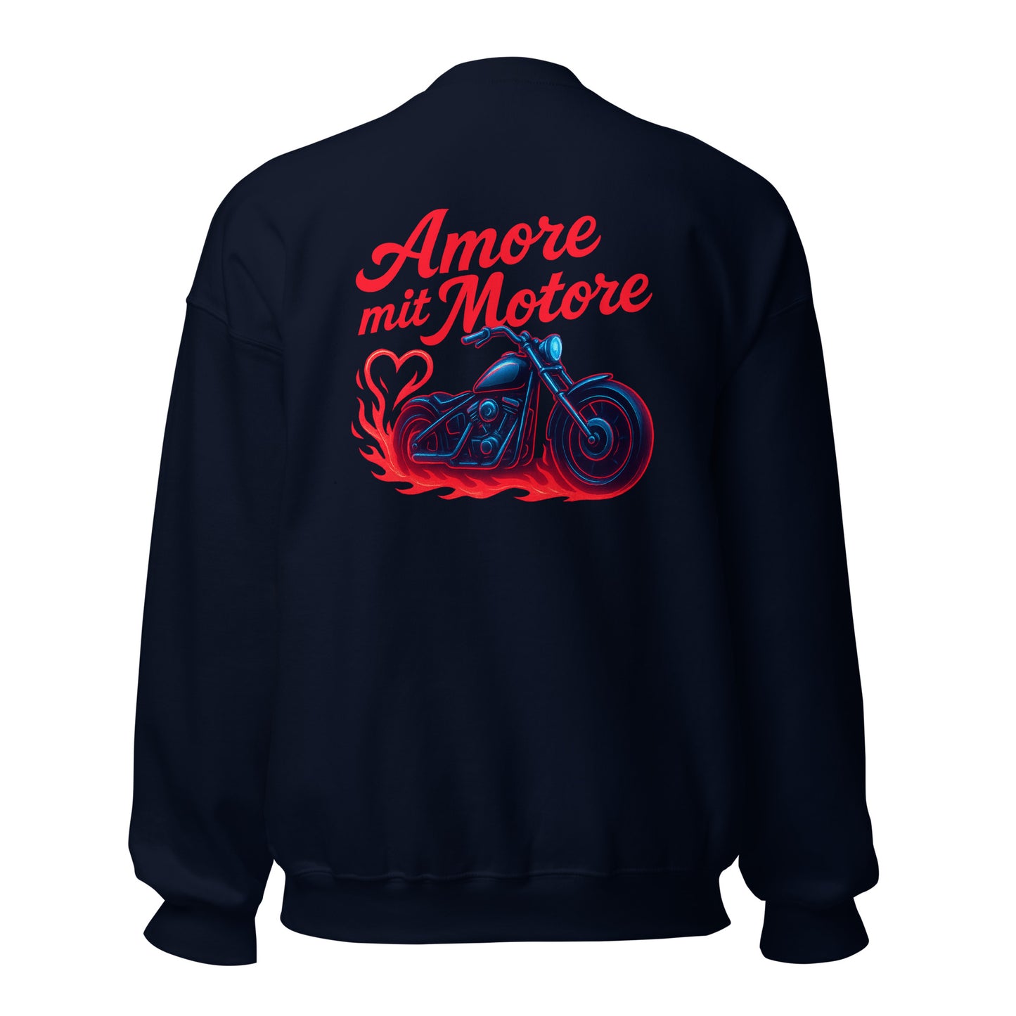 Amore mit Motore – Backprint Sweater