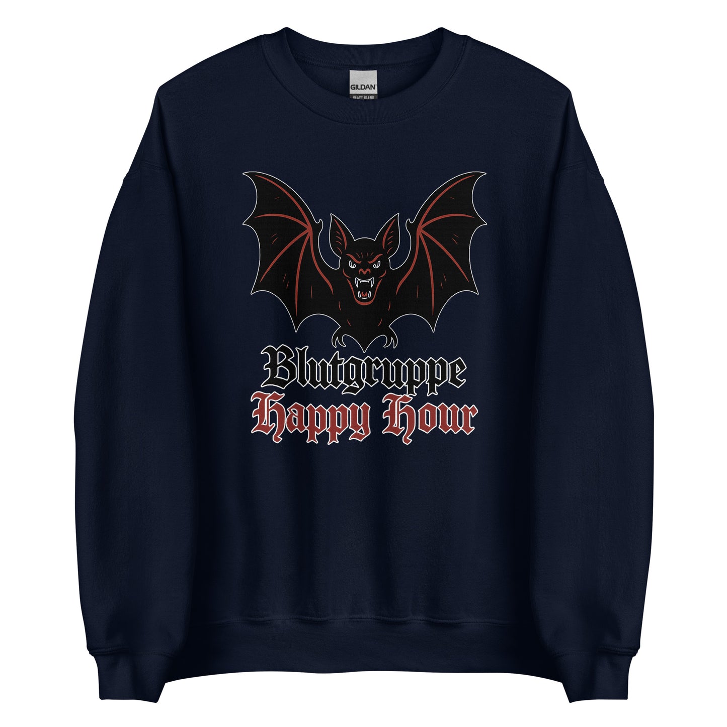 Blutgruppe Happy Hour – Unisex Sweater