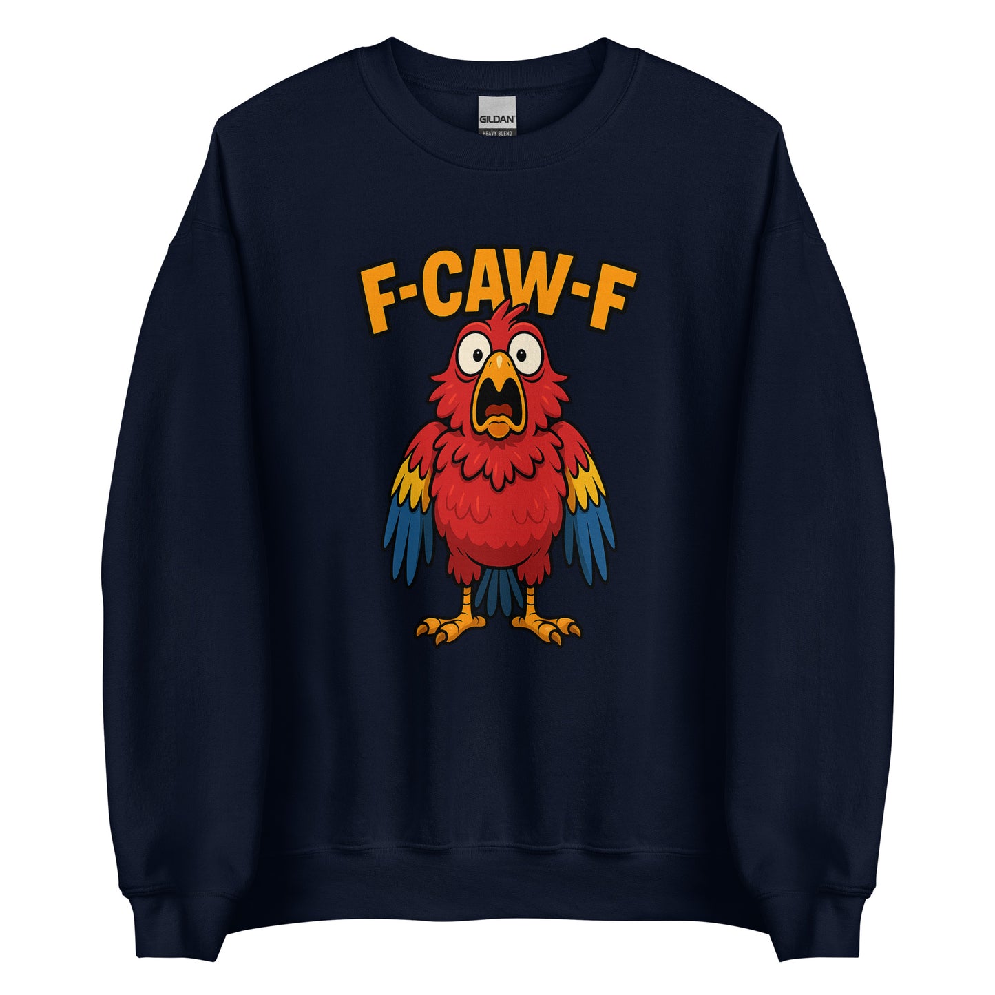F-CAW-F – Schockierter Papagei – Sweater