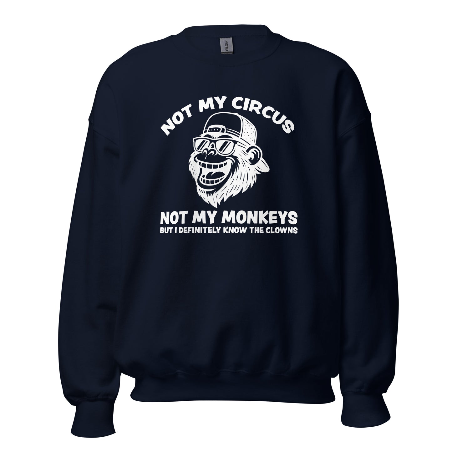 Not My Circus Not My Monkeys – Unisex Sweater