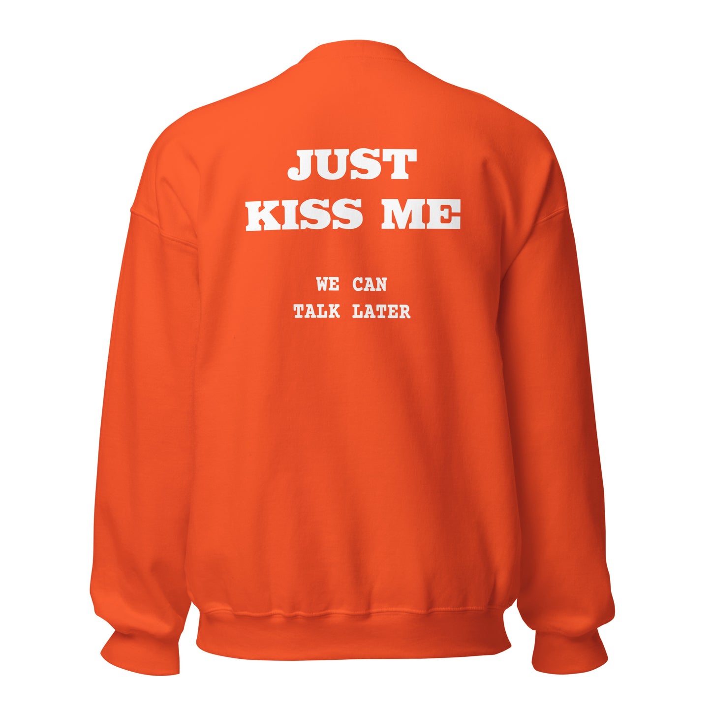 Just Kiss Me – Backprint Sweater