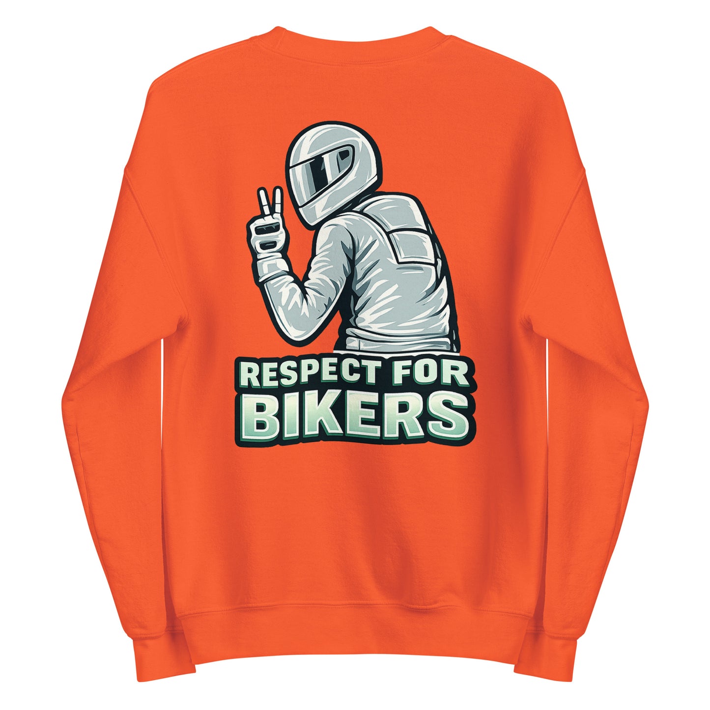 Respect for Bikers – Unisex Sweater (Backprint)