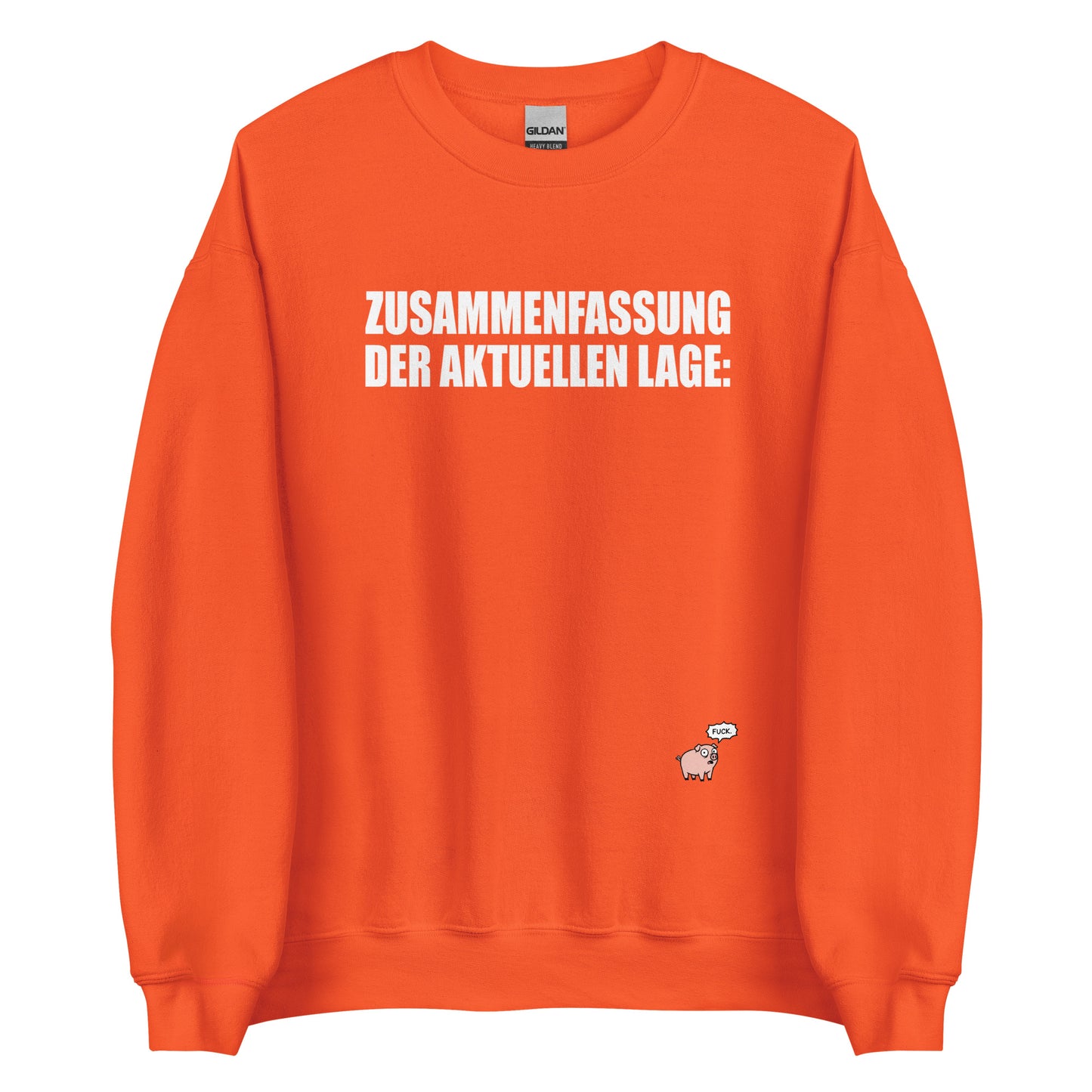 Zusammenfassung der aktuellen Lage - Unisex Sweater