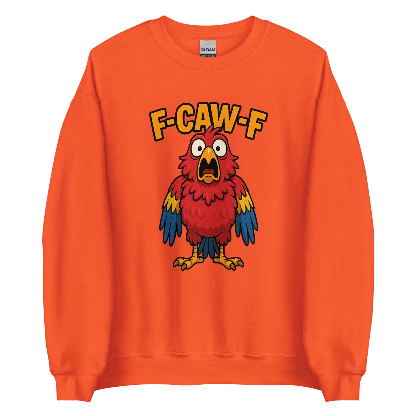 F-CAW-F – Schockierter Papagei – Sweater