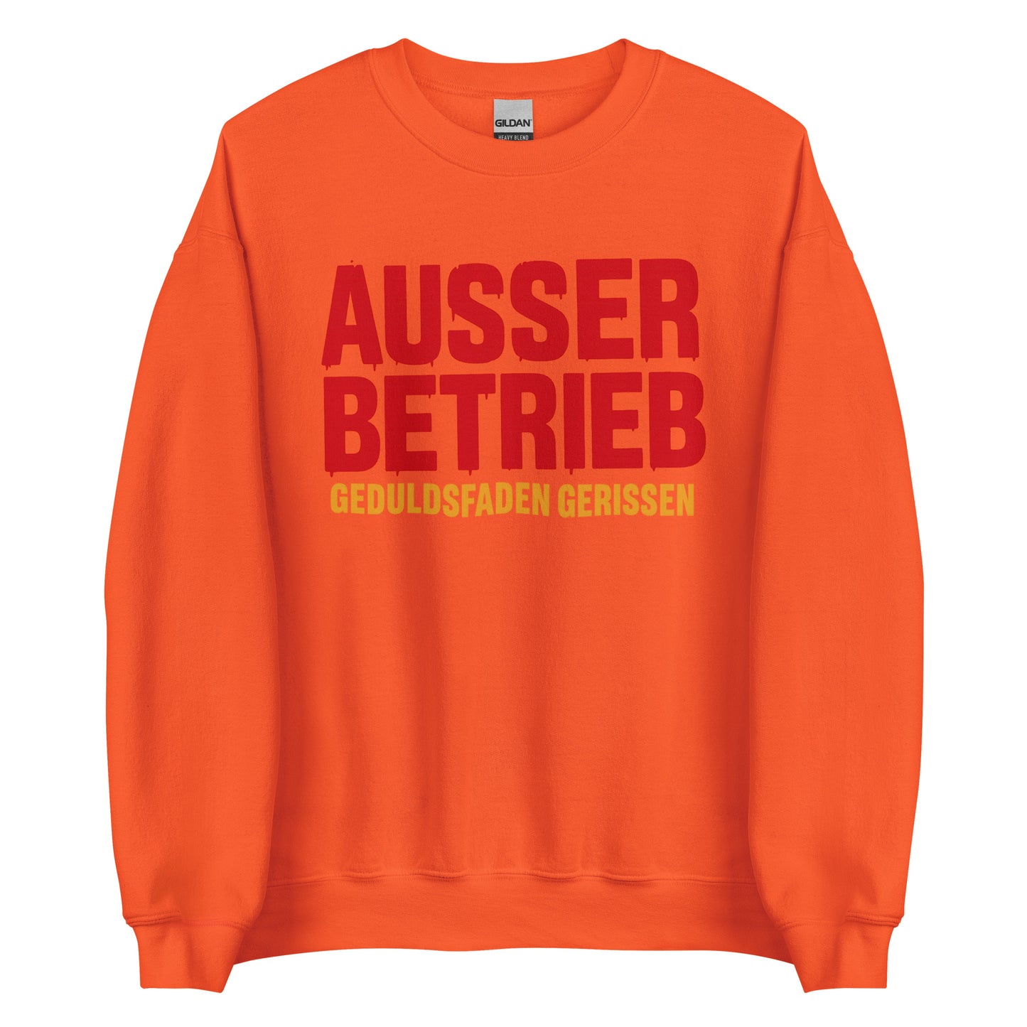 Außer Betrieb – Geduldsfaden gerissen Unisex Sweater