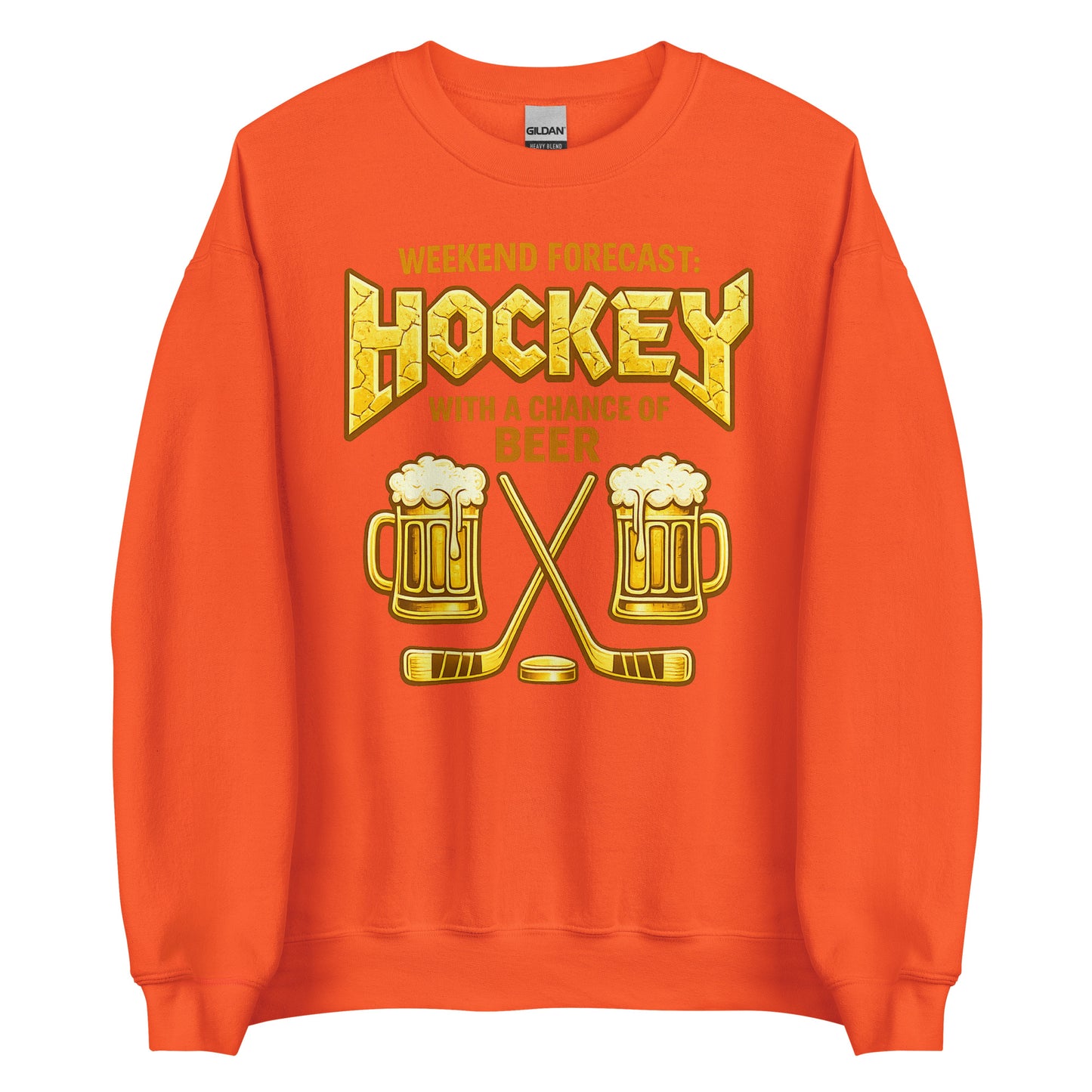 Weekend Forecast: Hockey with a Chance of Beer – Unisex Sweater