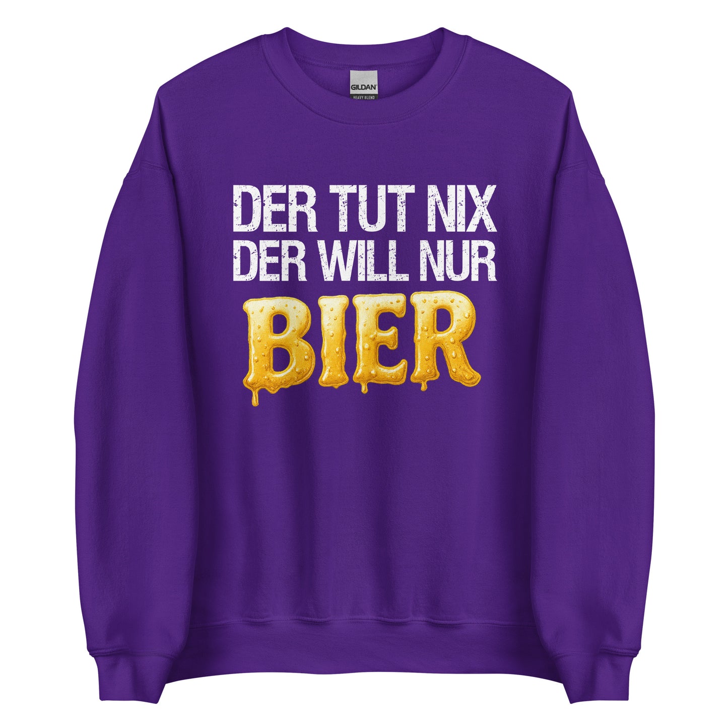 Der tut nix – der will nur Bier – Unisex Pullover