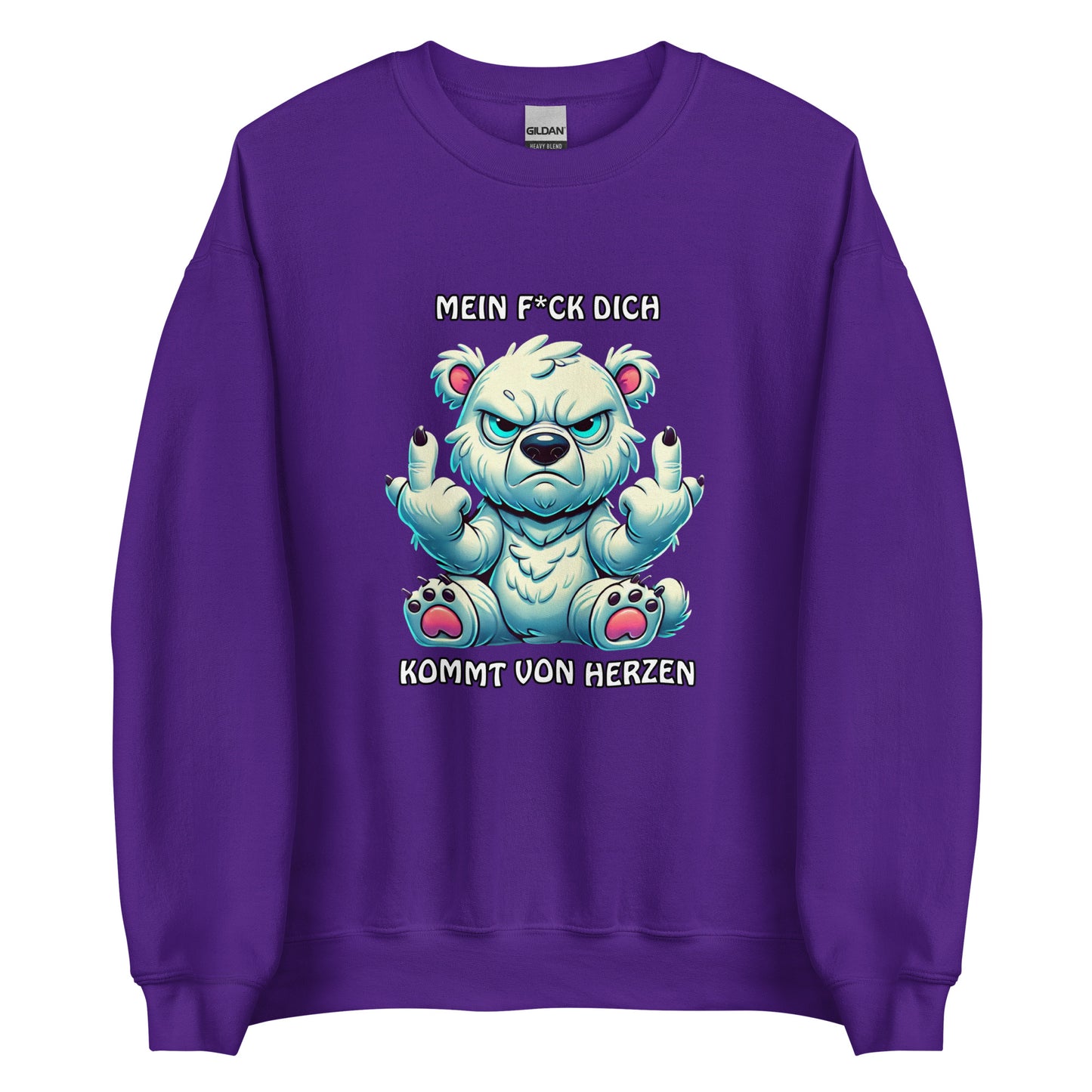 Brummo – Mein F*ck Dich kommt von Herzen - Unisex-Pullover