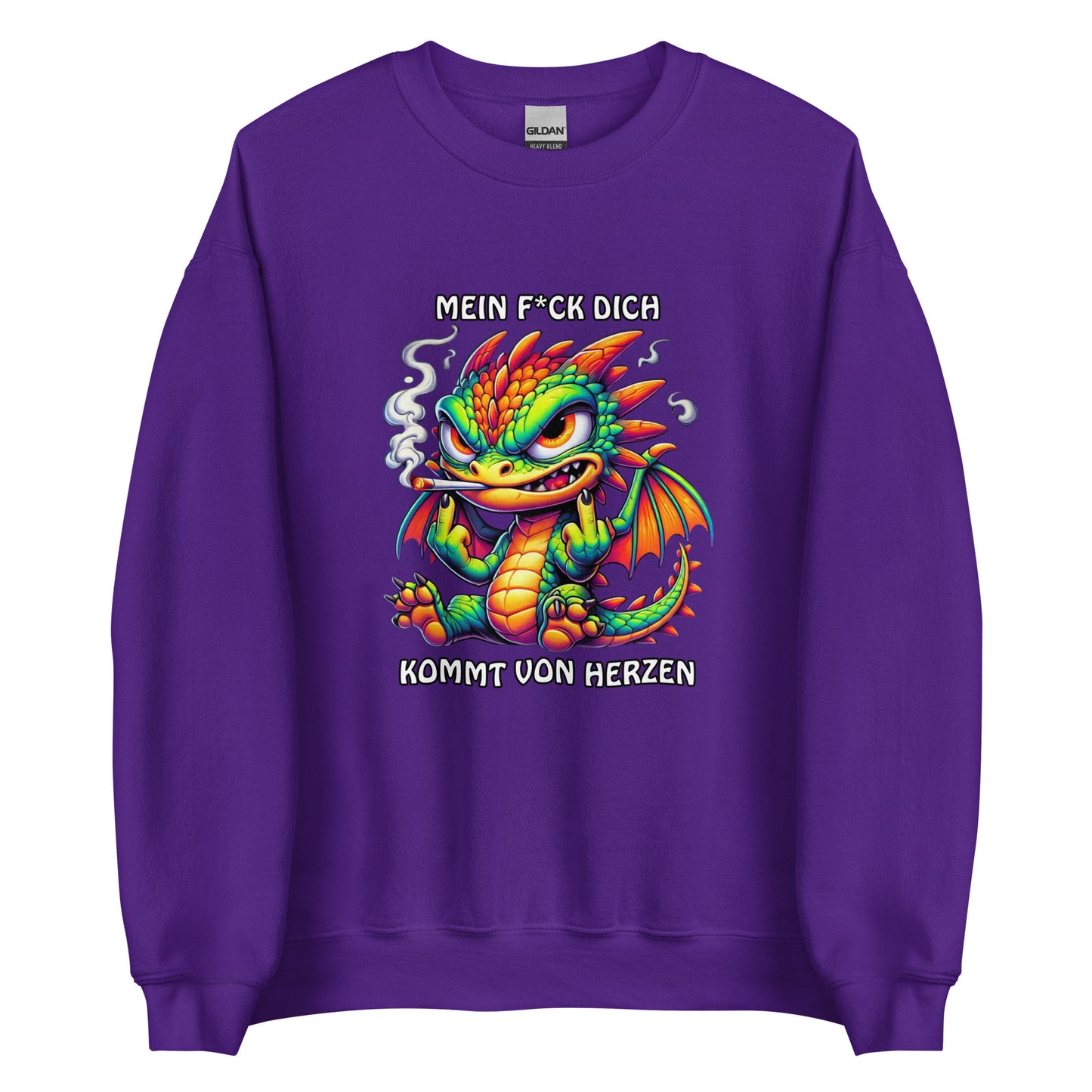 Smoko – Mein F*ck Dich kommt von Herzen - Unisex-Pullover