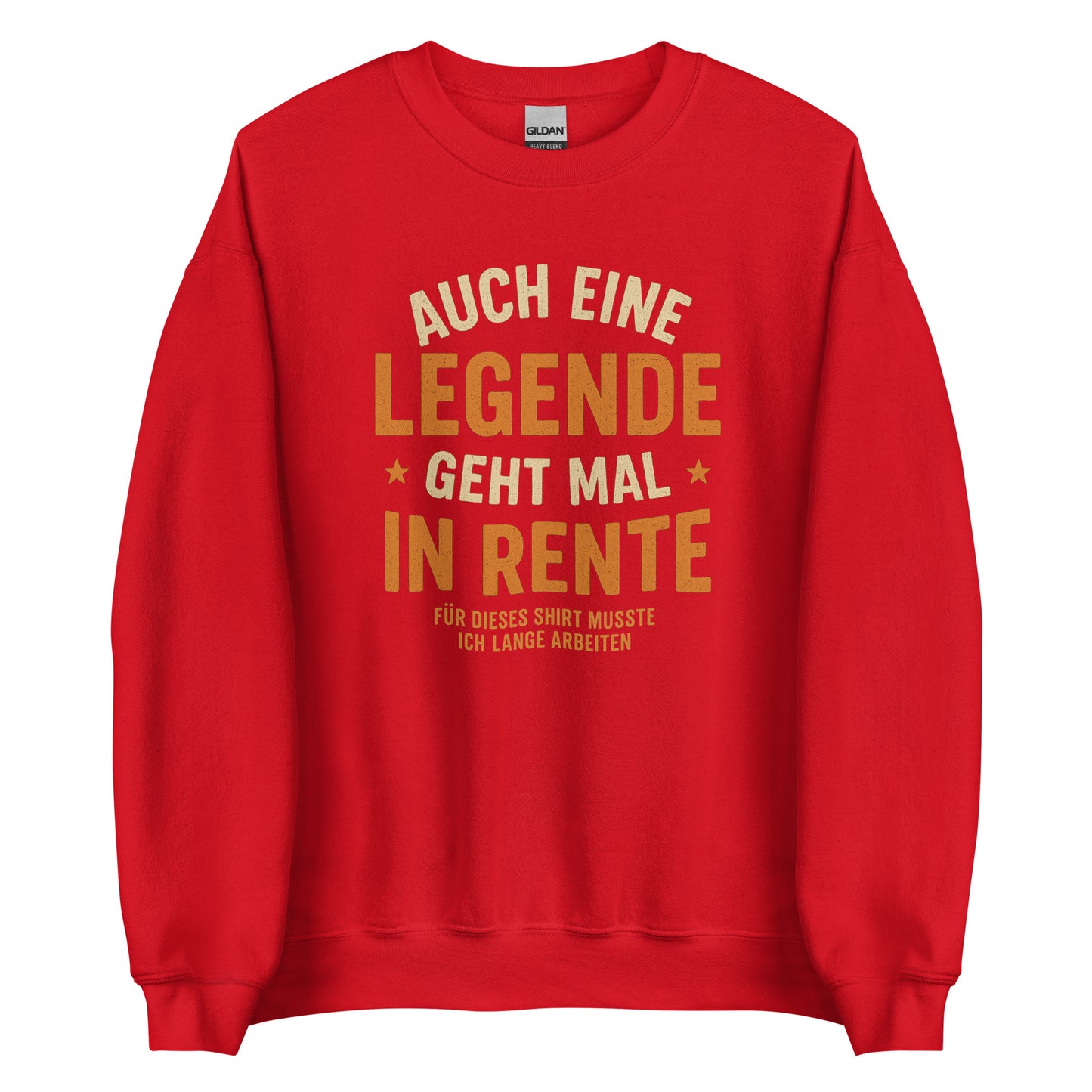 Auch eine Legende geht mal in Rente – Unisex Pullover