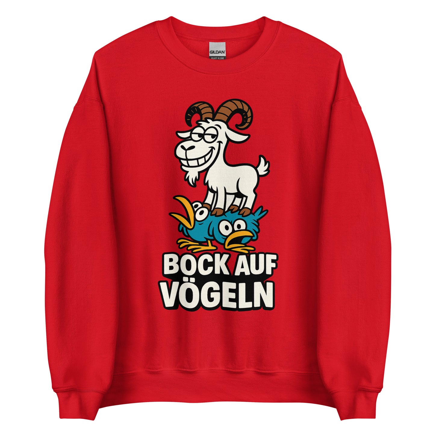 Bock auf Vögeln - Unisex-Pullover