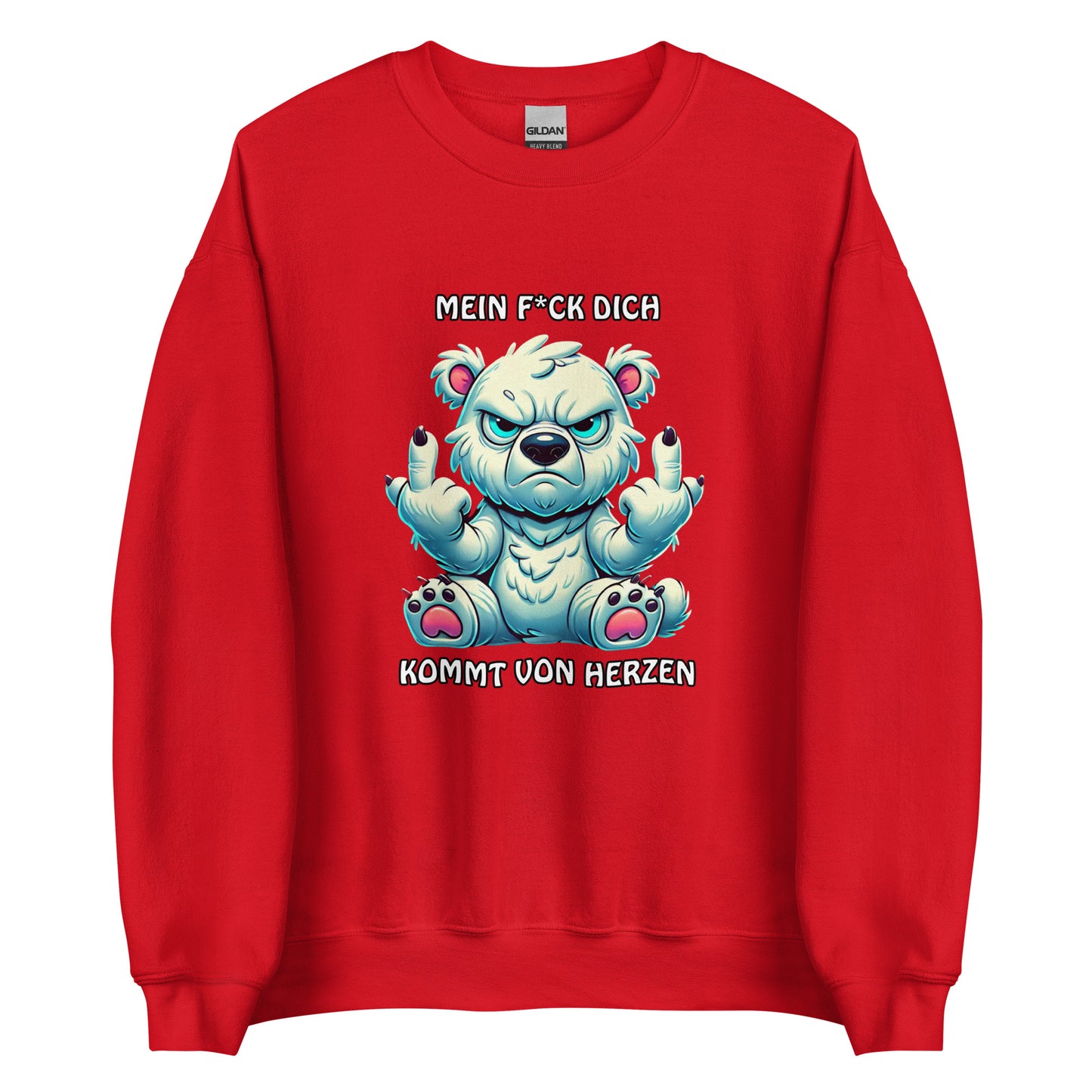 Brummo – Mein F*ck Dich kommt von Herzen - Unisex-Pullover
