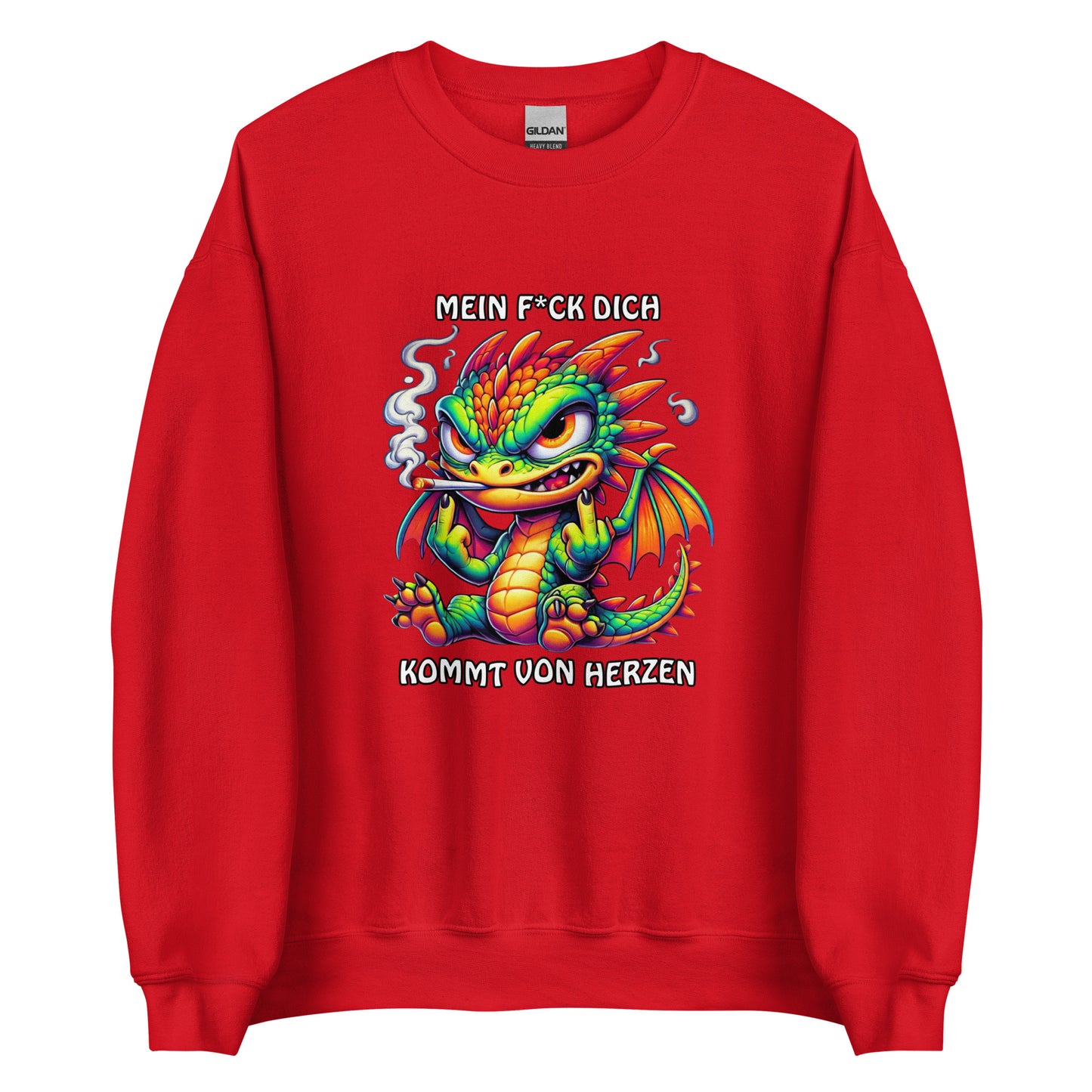 Smoko – Mein F*ck Dich kommt von Herzen - Unisex-Pullover