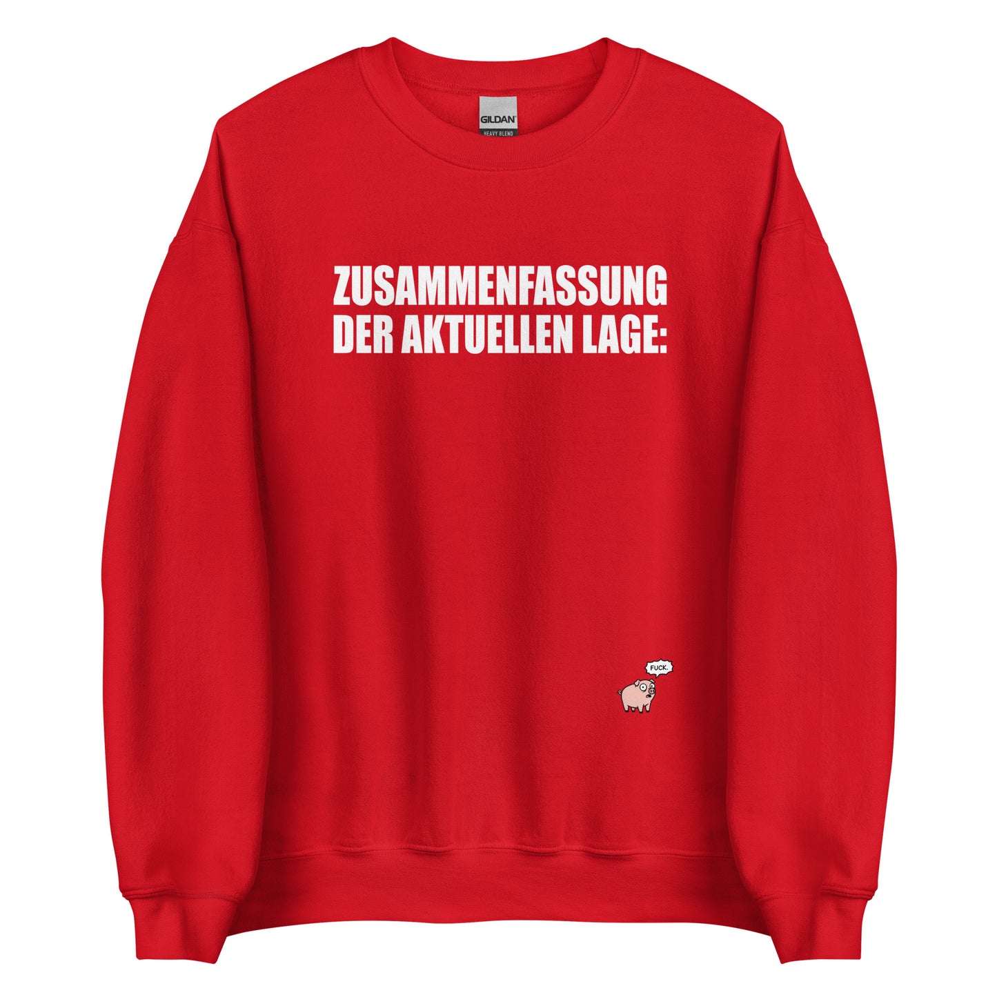 Zusammenfassung der aktuellen Lage - Unisex Sweater