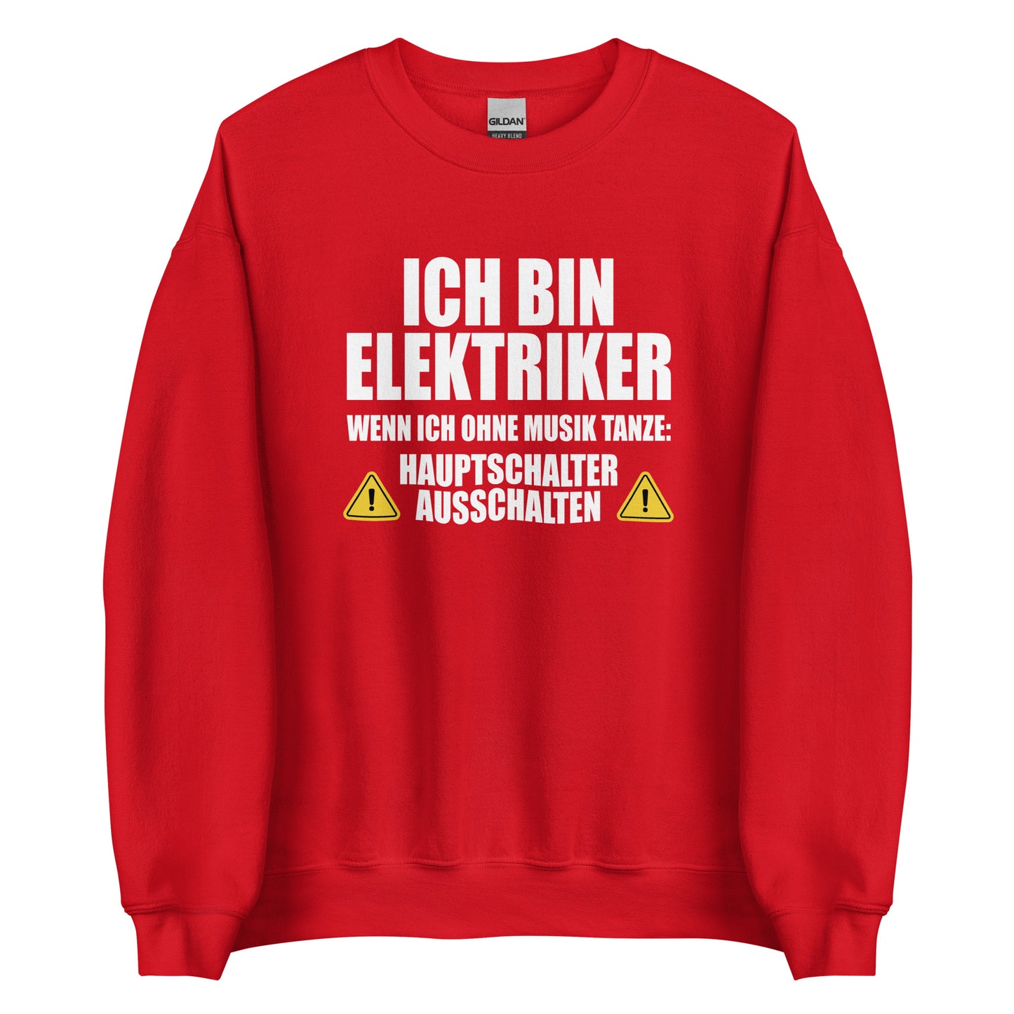 Ich bin Elektriker – Hauptschalter ausschalten – Sweater