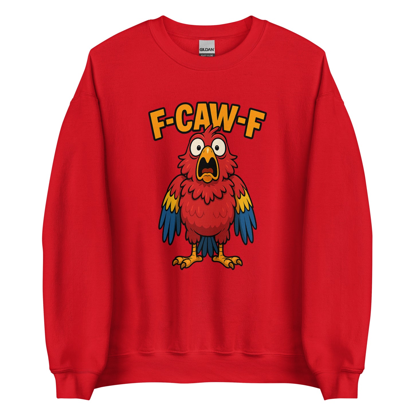 F-CAW-F – Schockierter Papagei – Sweater