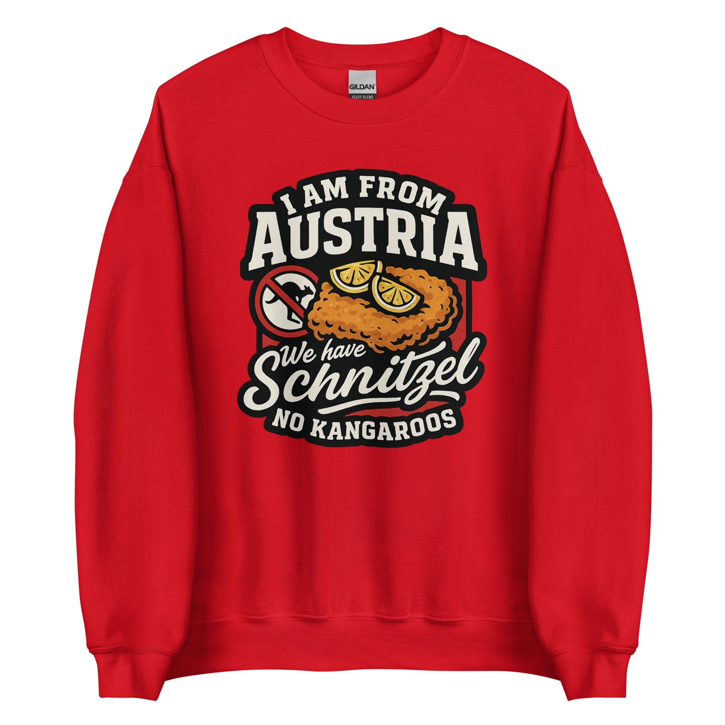 I am from Austria – We have Schnitzel no Kangaroos – Sweater