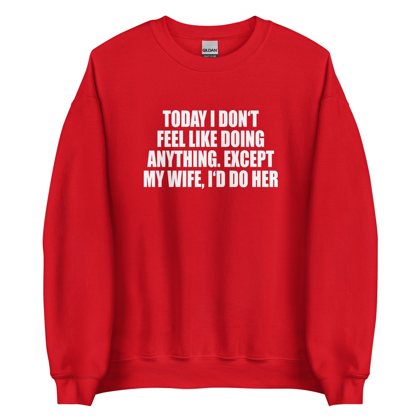 Today I don’t feel like doing anything – Sweater