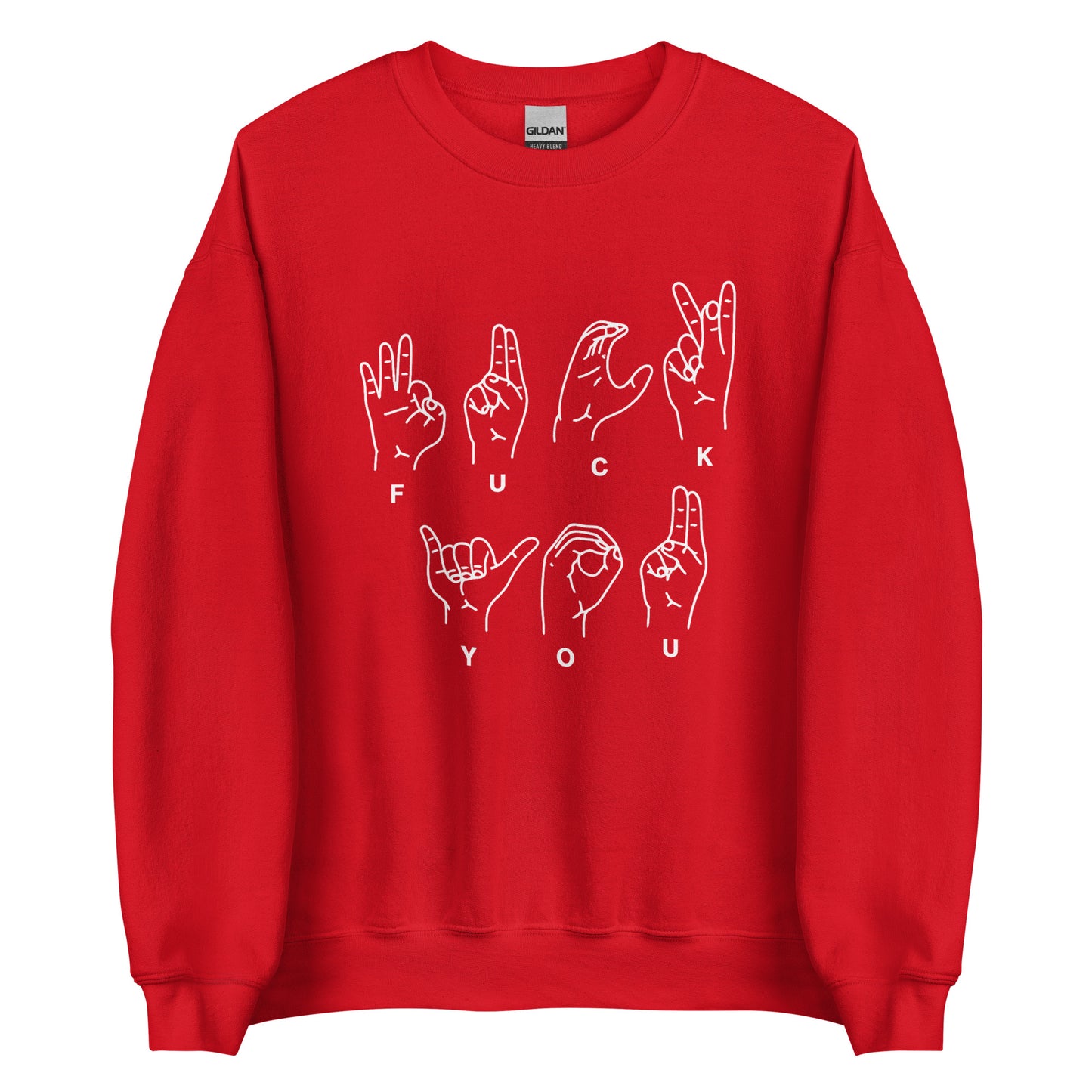 Fuck You Handsign Unisex Sweater