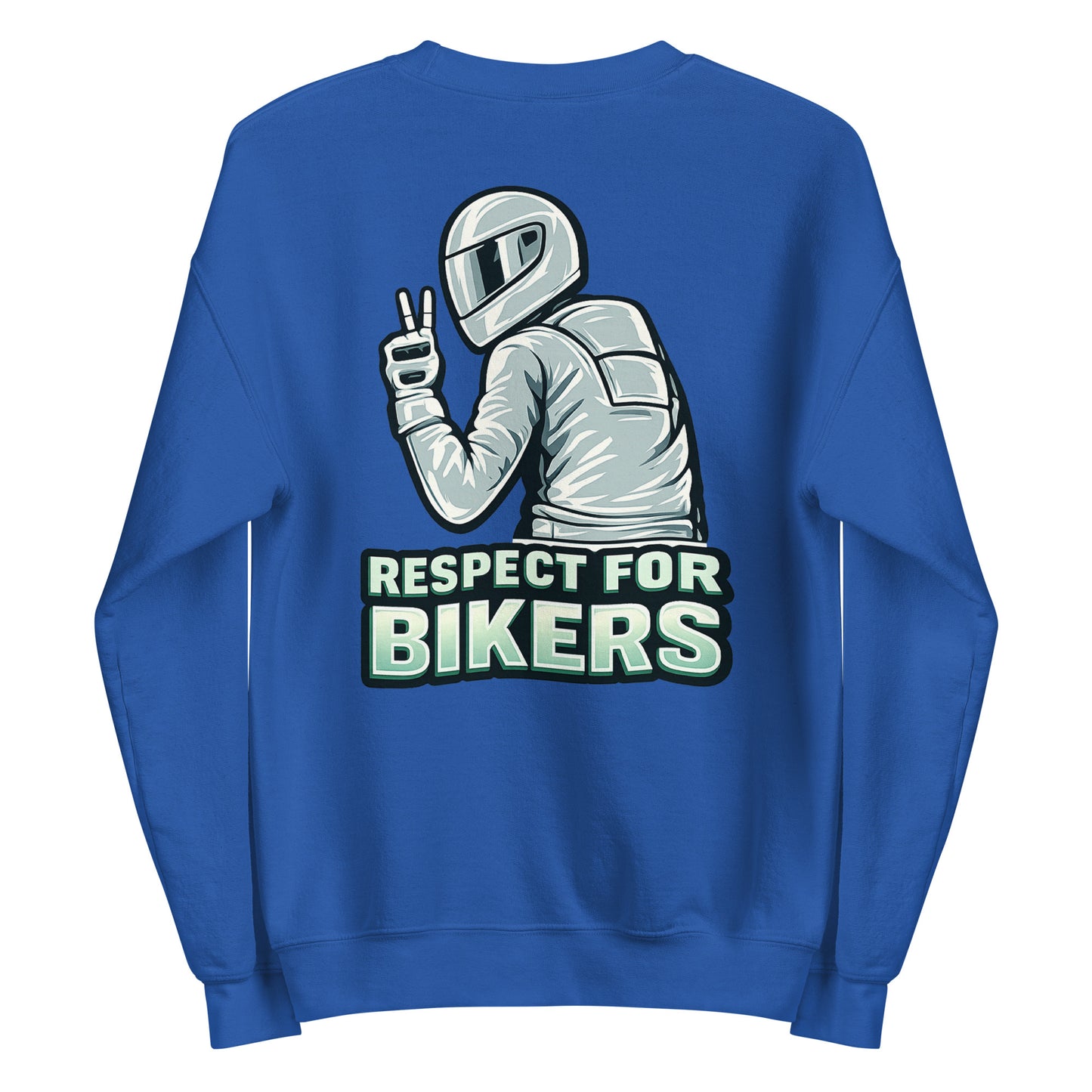 Respect for Bikers – Unisex Sweater (Backprint)