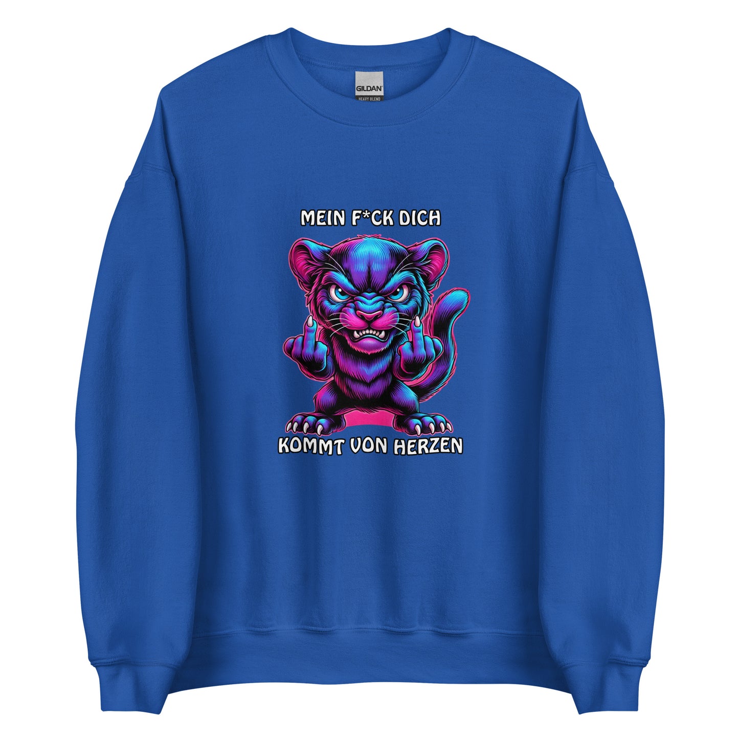 Furia – Mein F*ck Dich kommt von Herzen - Unisex-Pullover