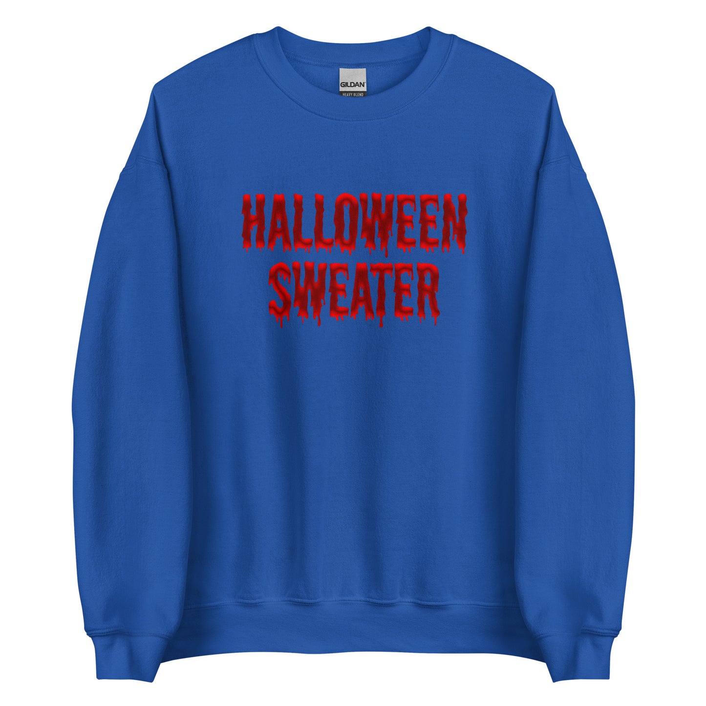 Halloween Sweater – Simpel, blutig, Anti-Kostüm