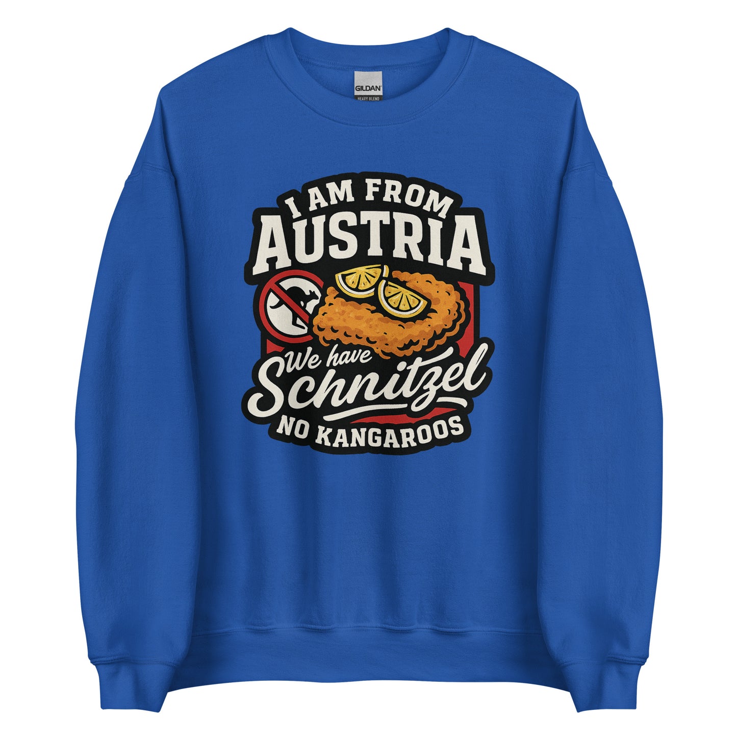 I am from Austria – We have Schnitzel no Kangaroos – Sweater