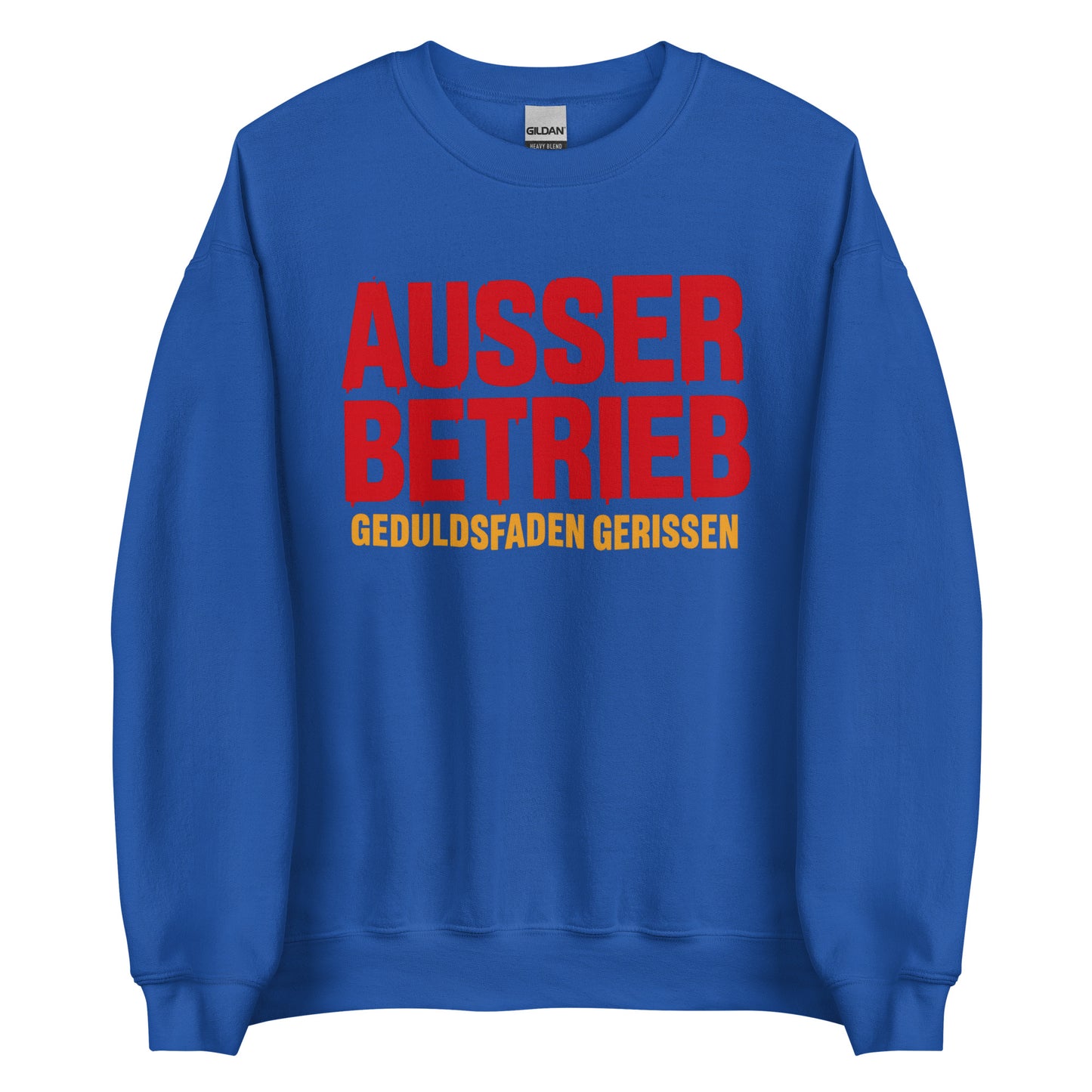 Außer Betrieb – Geduldsfaden gerissen Unisex Sweater