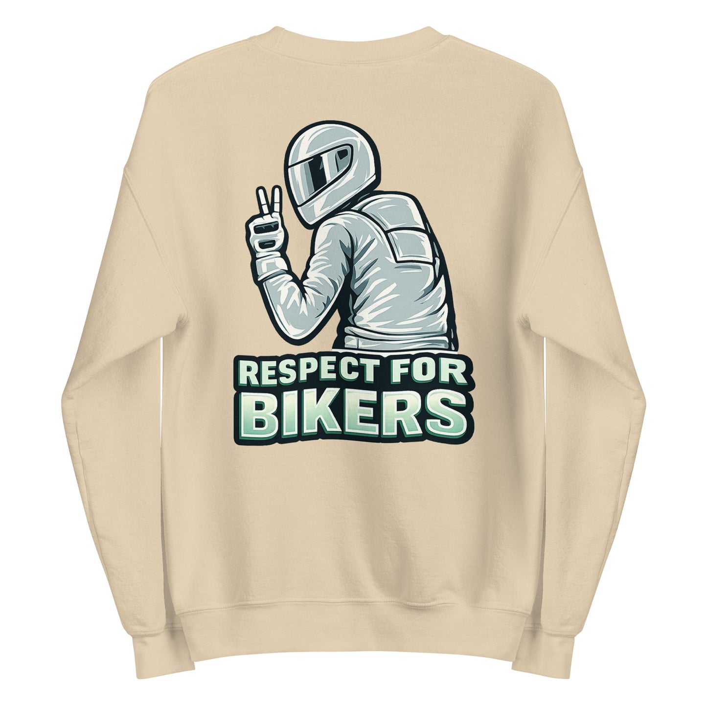Respect for Bikers – Unisex Sweater (Backprint)
