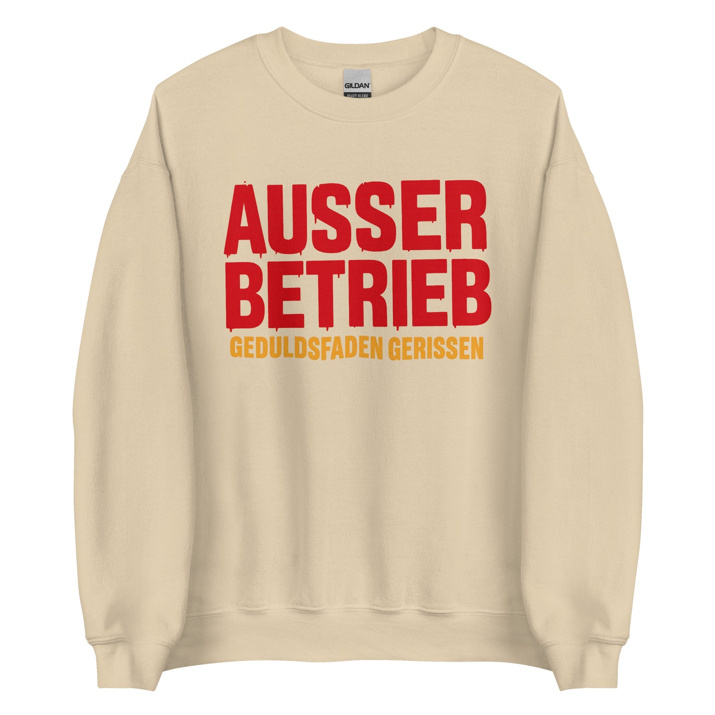 Außer Betrieb – Geduldsfaden gerissen Unisex Sweater