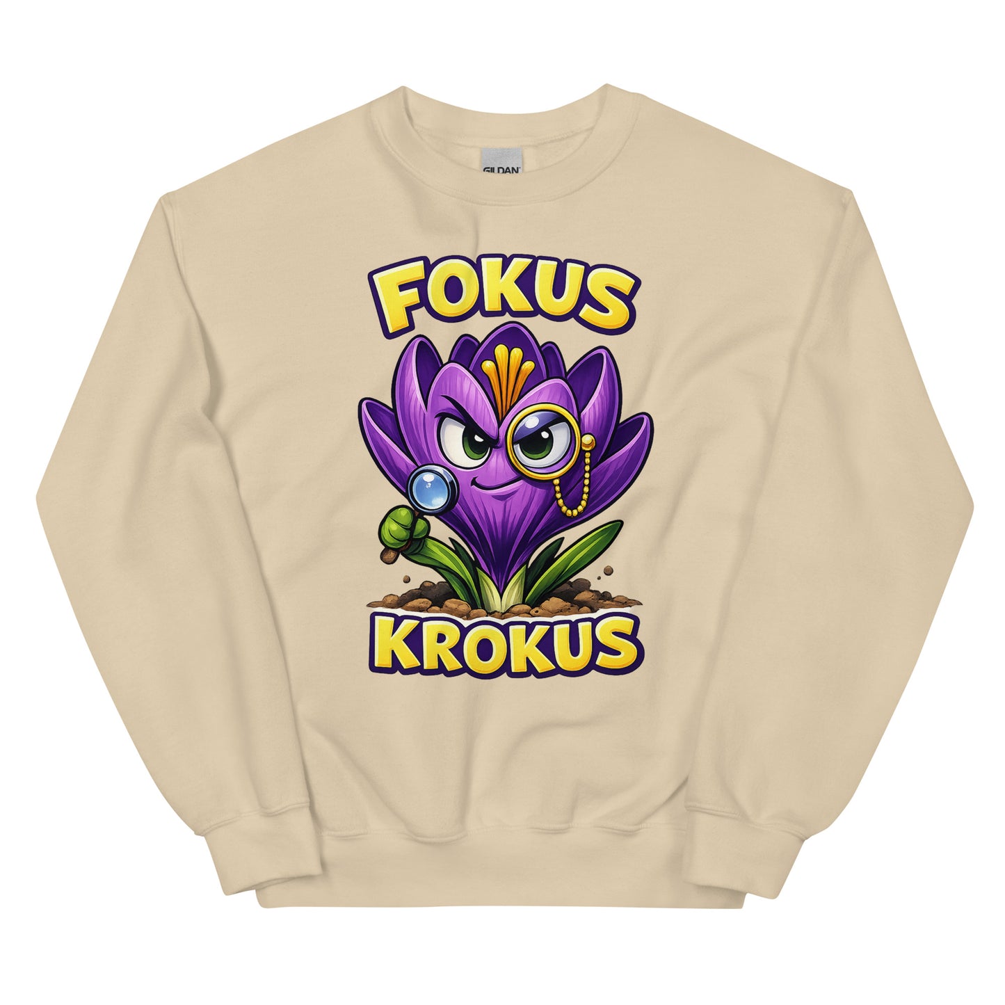 Fokus Krokus – Unisex Sweater