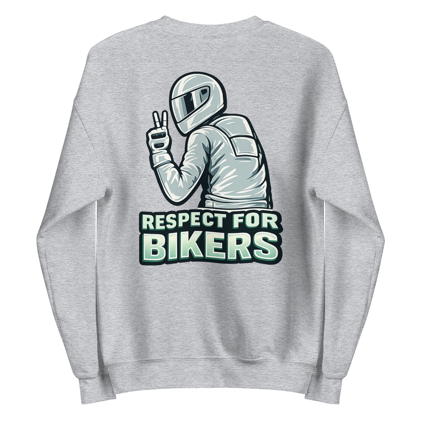 Respect for Bikers – Unisex Sweater (Backprint)