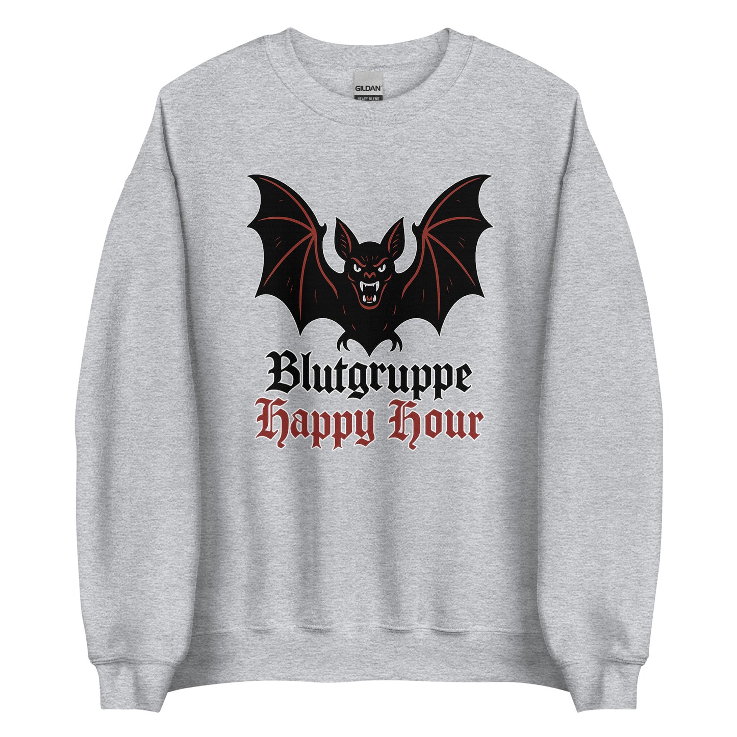 Blutgruppe Happy Hour – Unisex Sweater