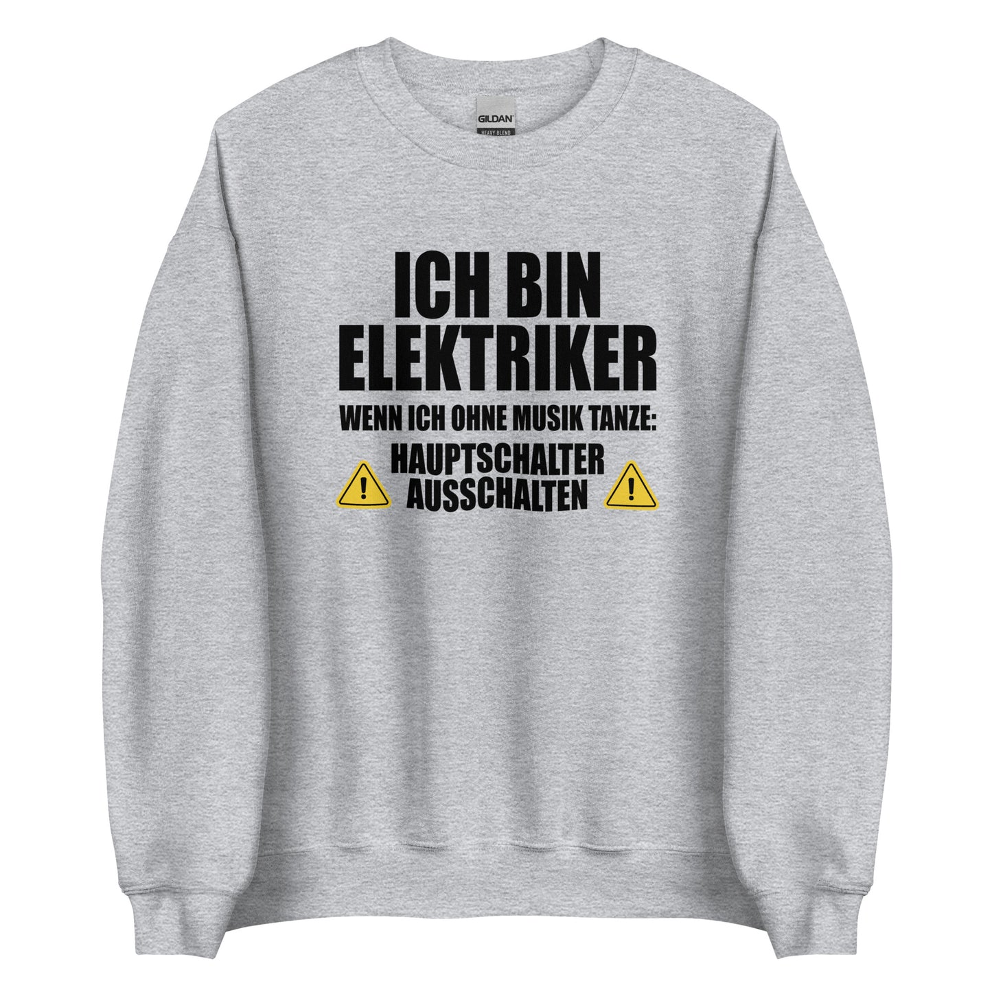 Ich bin Elektriker – Hauptschalter ausschalten – Sweater